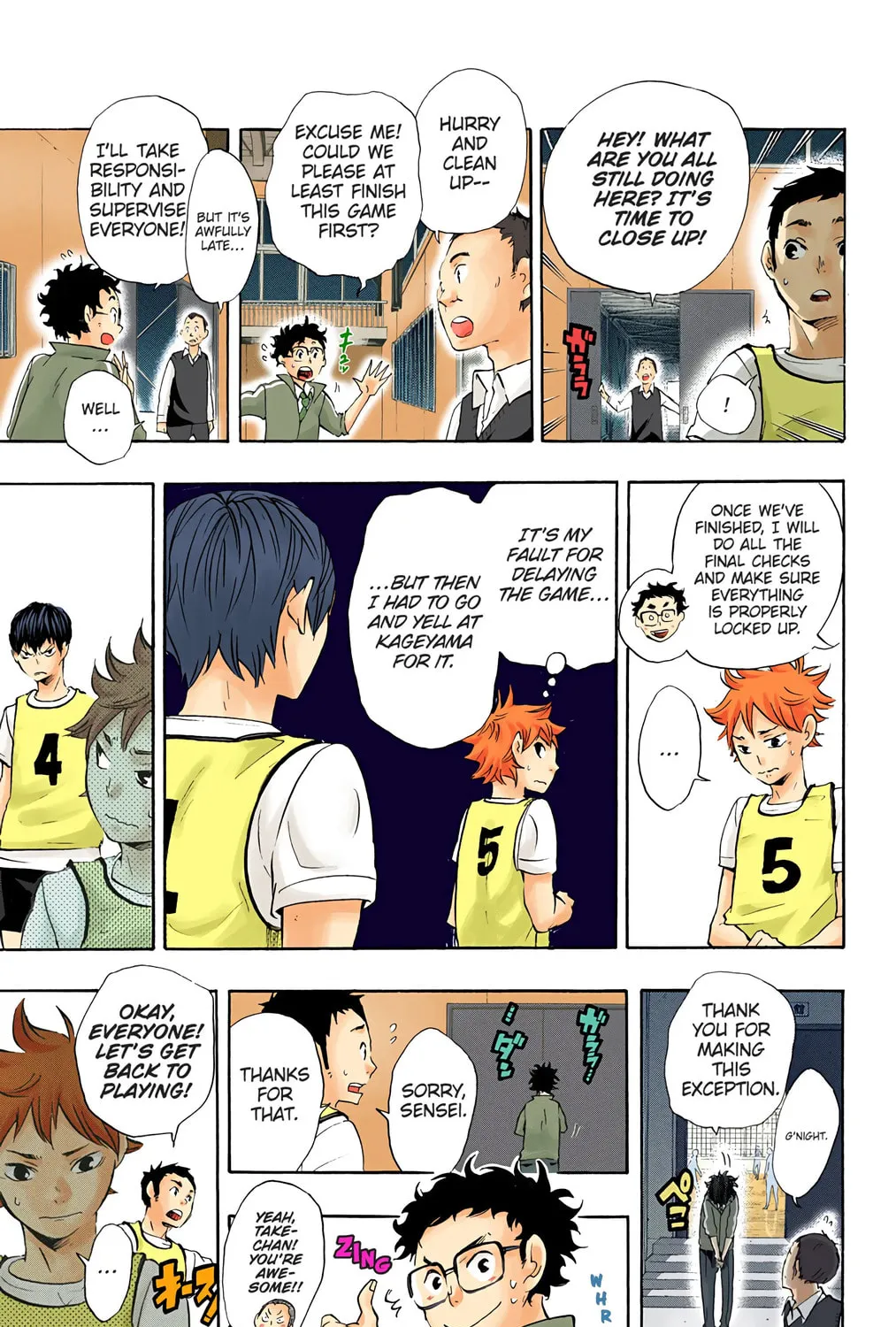 Read Haikyu!! (Official Colored) (Colored) chapter 23 image 8 on Lezhin