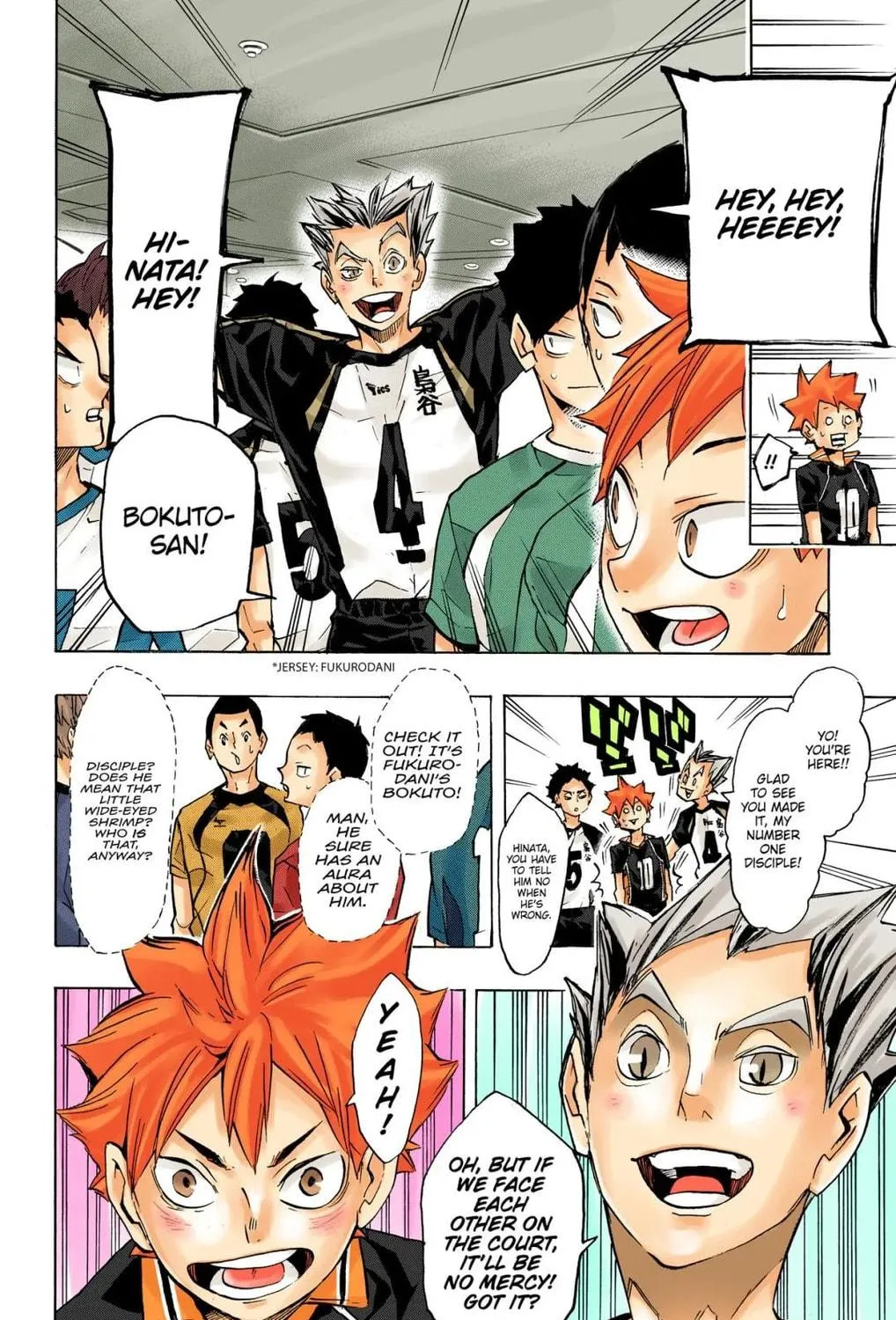 Read Haikyu!! (Official Colored) (Colored) chapter 231 image 10 on Lezhin