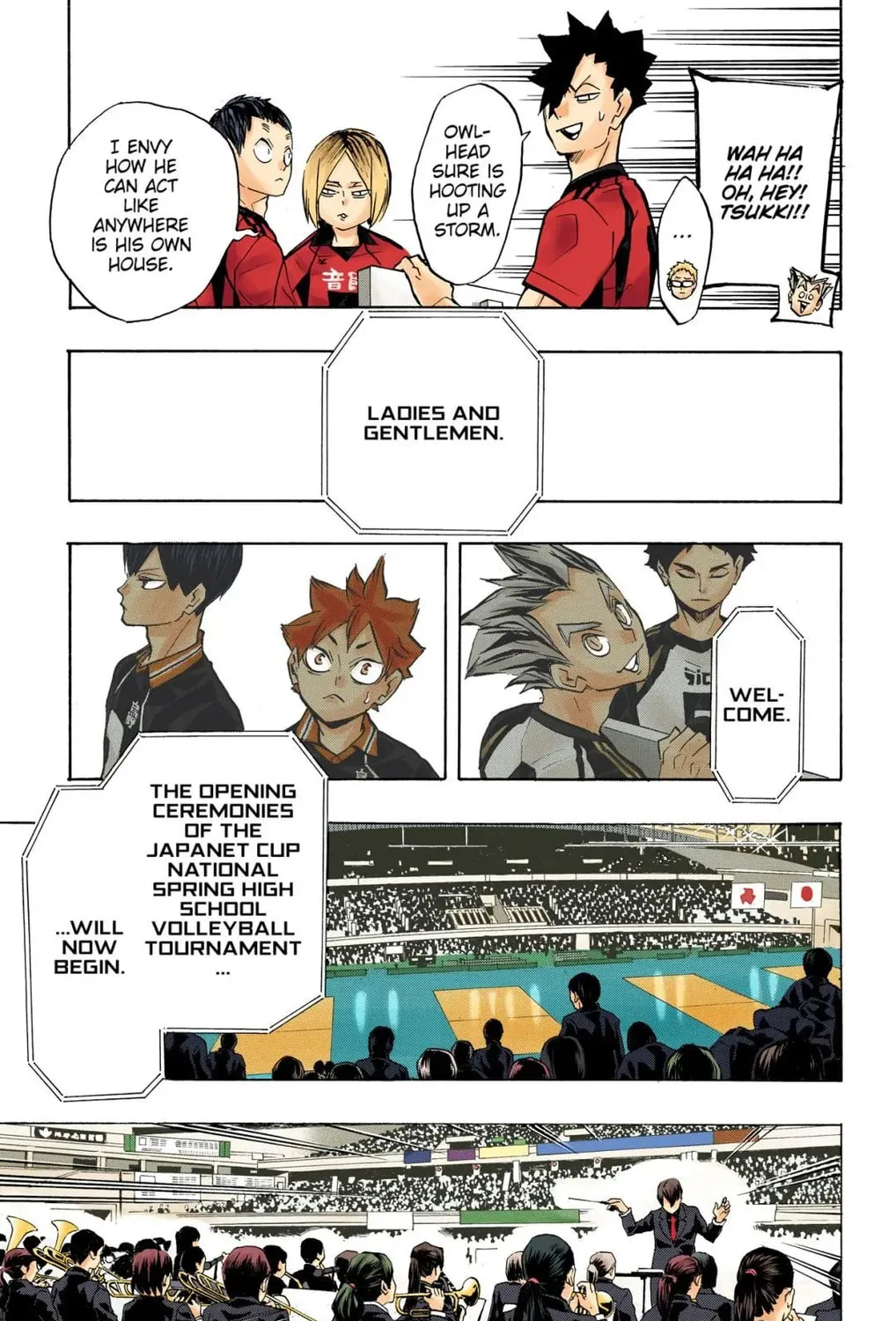Read Haikyu!! (Official Colored) (Colored) chapter 231 image 12 on Lezhin