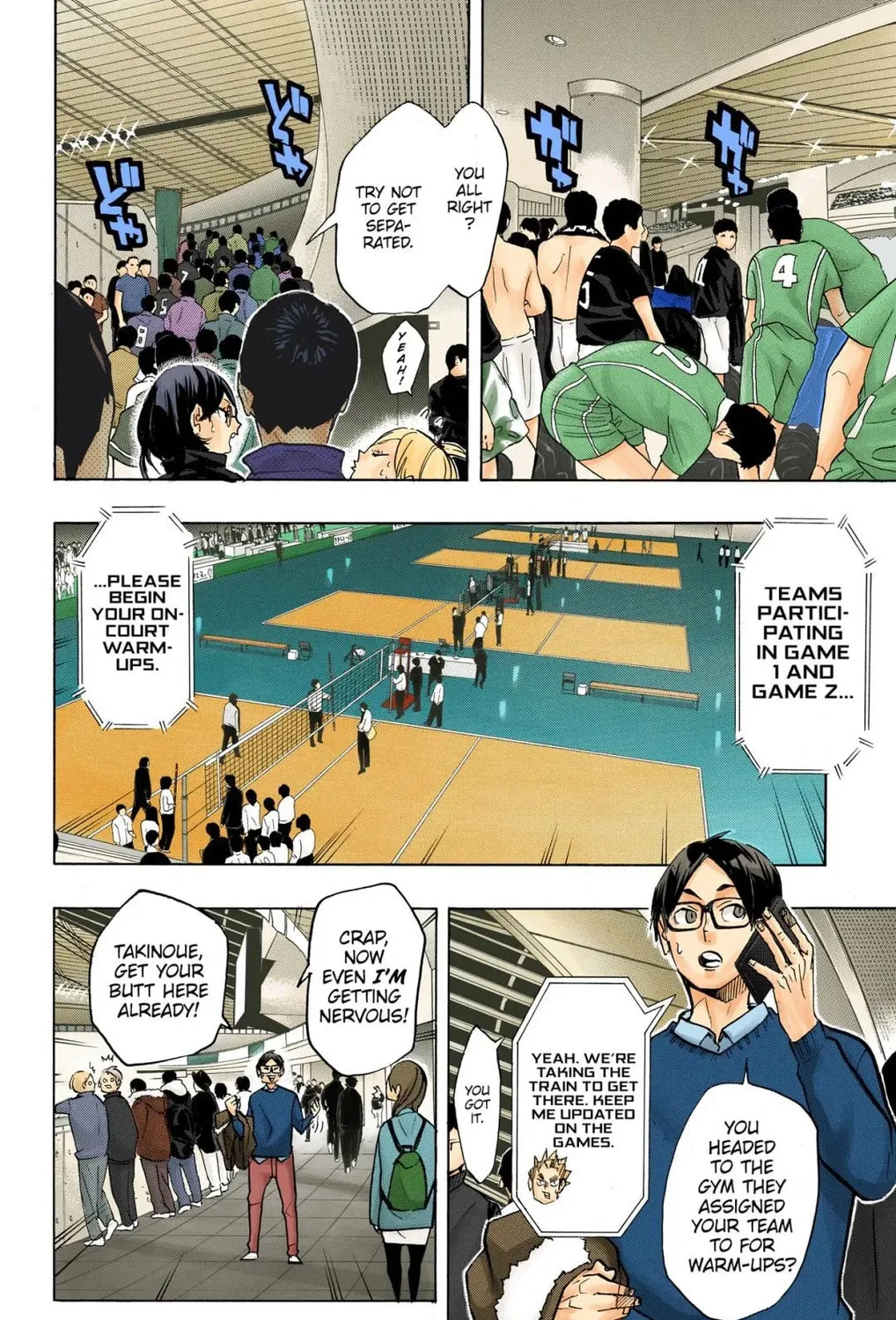 Read Haikyu!! (Official Colored) (Colored) chapter 231 image 18 on Lezhin