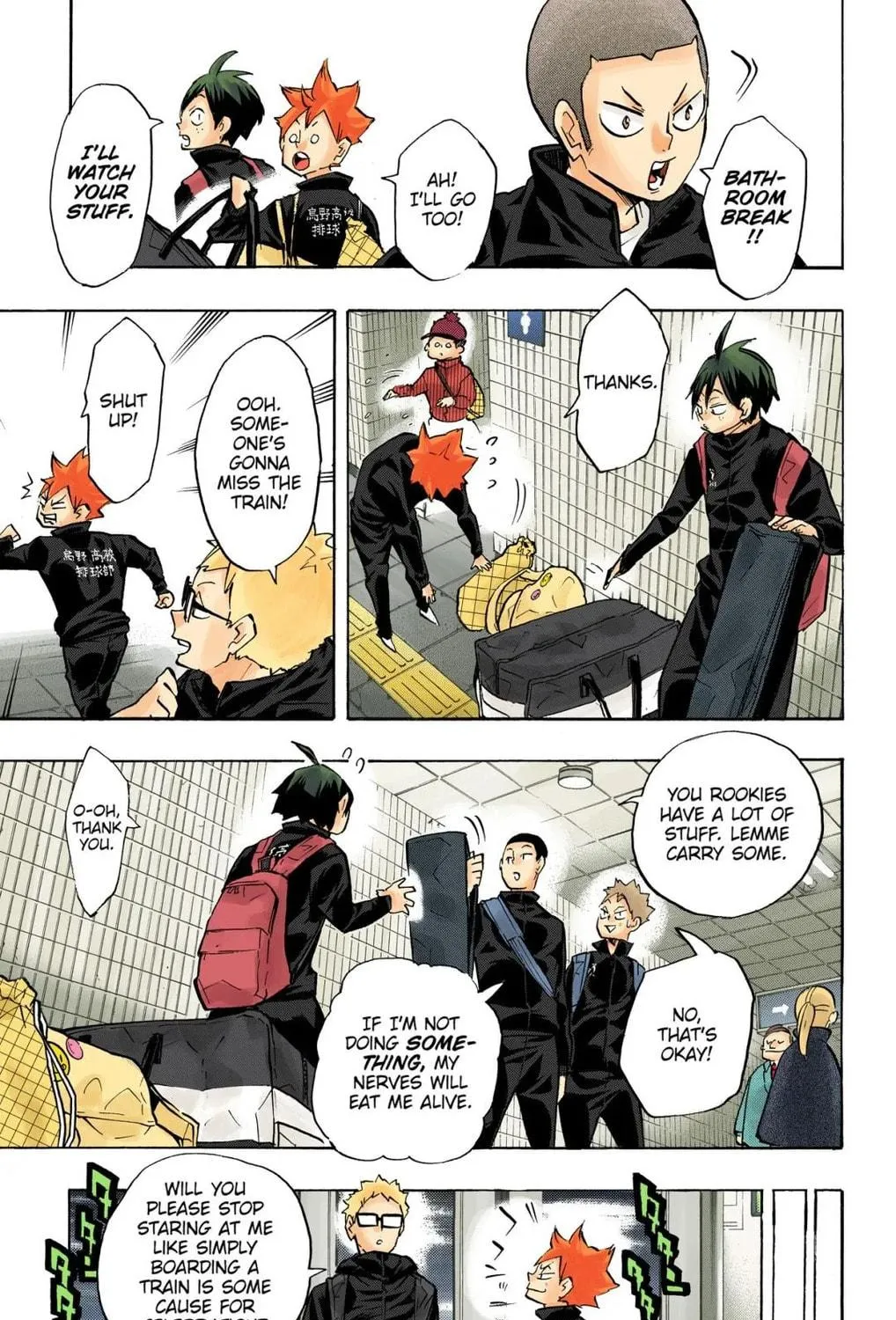 Read Haikyu!! (Official Colored) (Colored) chapter 231 image 28 on Lezhin
