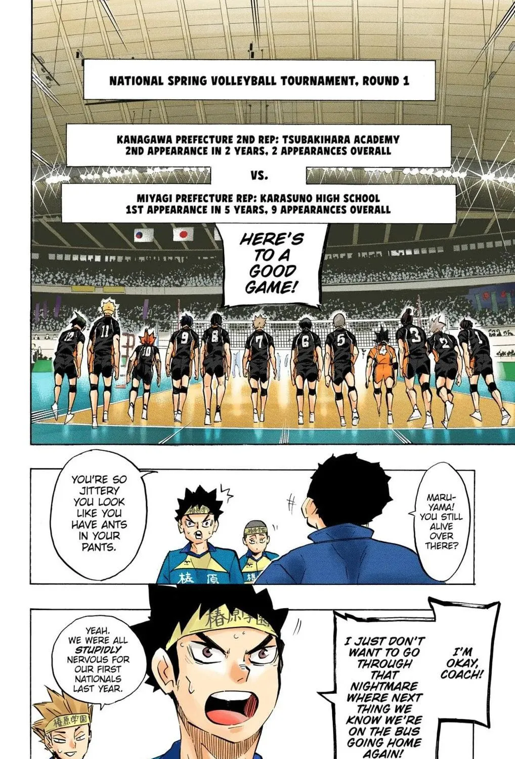 Read Haikyu!! (Official Colored) (Colored) chapter 233 image 10 on Lezhin