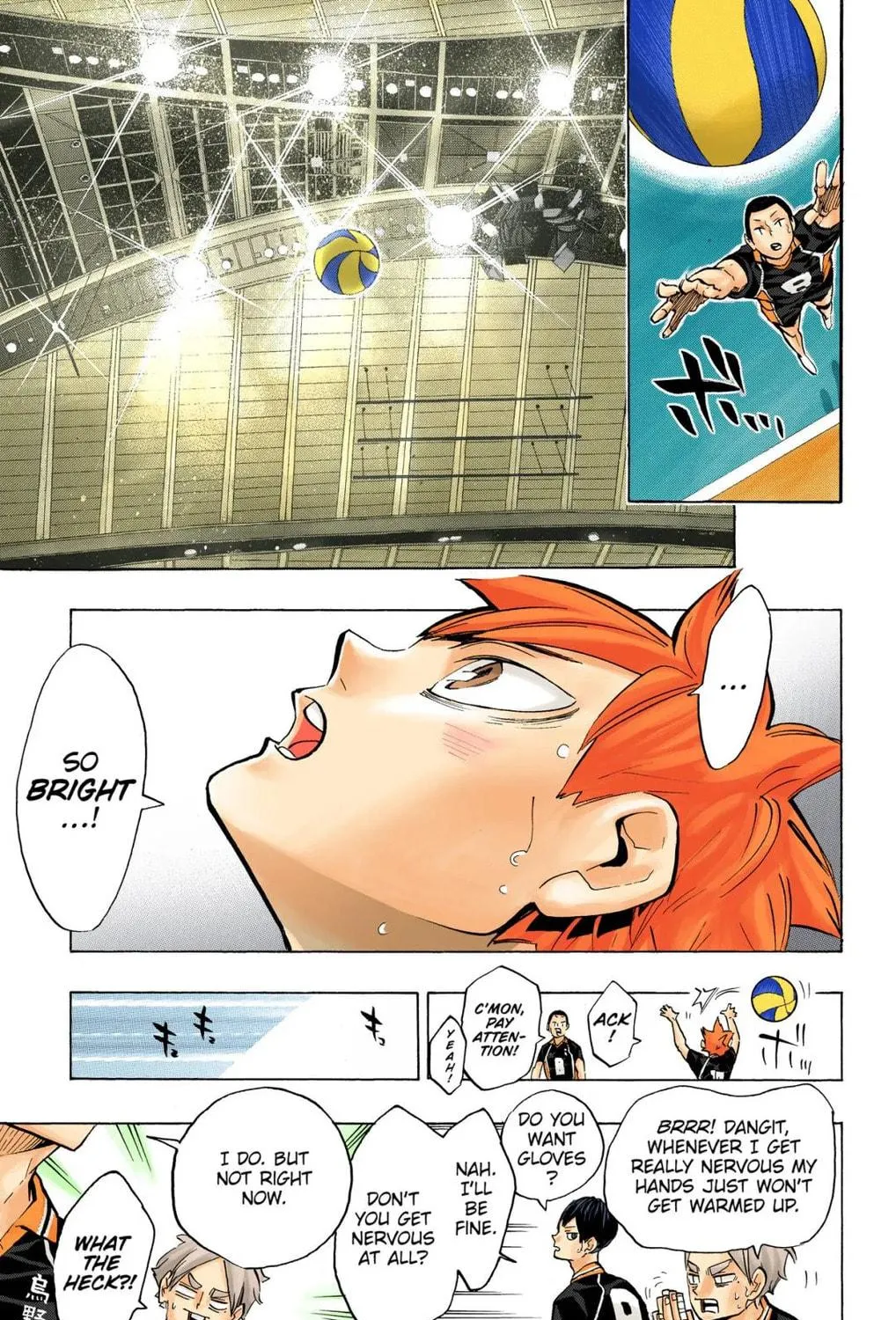 Read Haikyu!! (Official Colored) (Colored) chapter 233 image 4 on Lezhin
