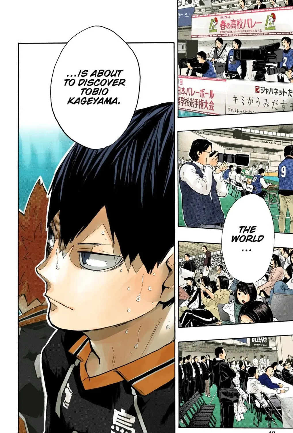 Read Haikyu!! (Official Colored) (Colored) chapter 235 image 32 on Lezhin