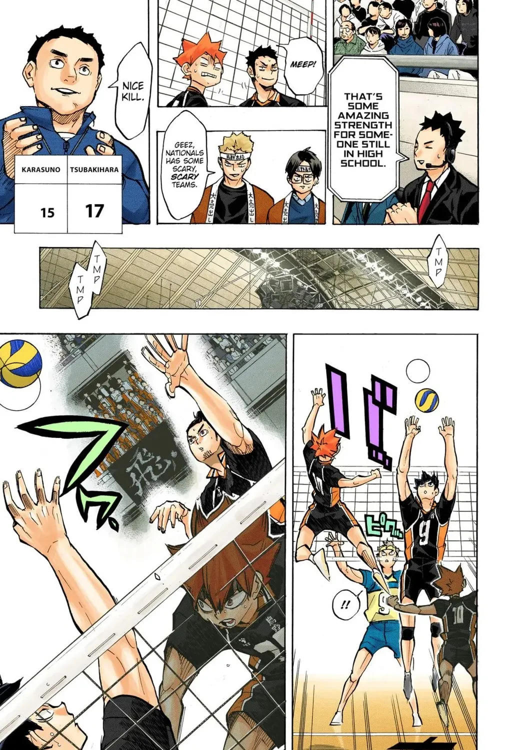 Read Haikyu!! (Official Colored) (Colored) chapter 236 image 12 on Lezhin