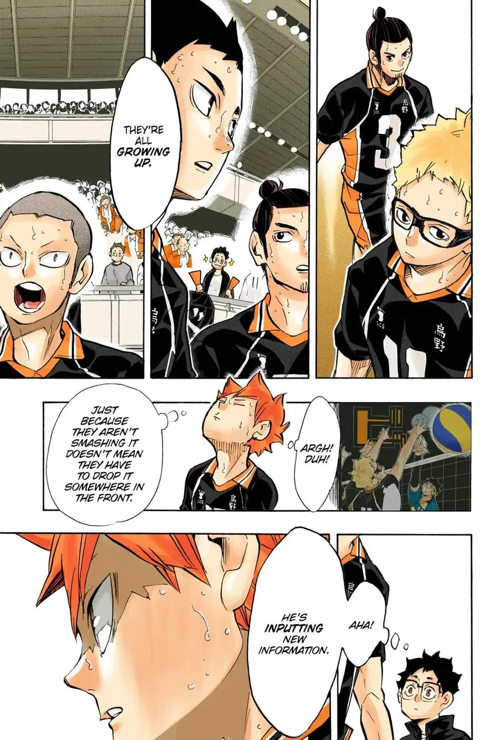 Read Haikyu!! (Official Colored) (Colored) chapter 237 image 36 on Lezhin