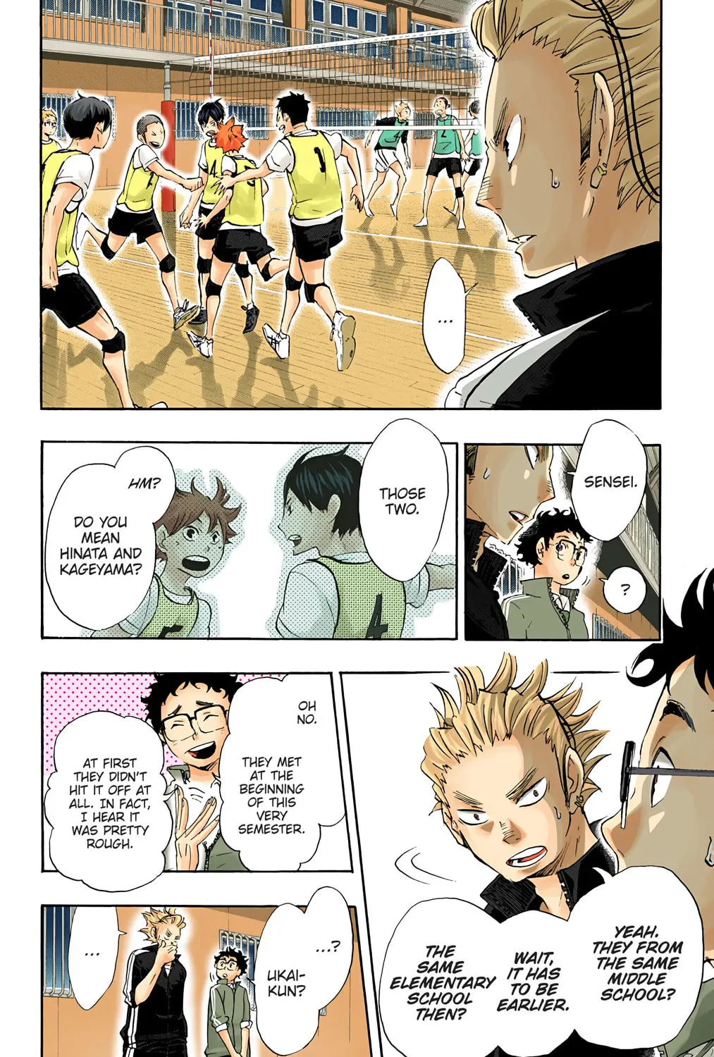 Read Haikyu!! (Official Colored) (Colored) chapter 24 image 2 on Lezhin