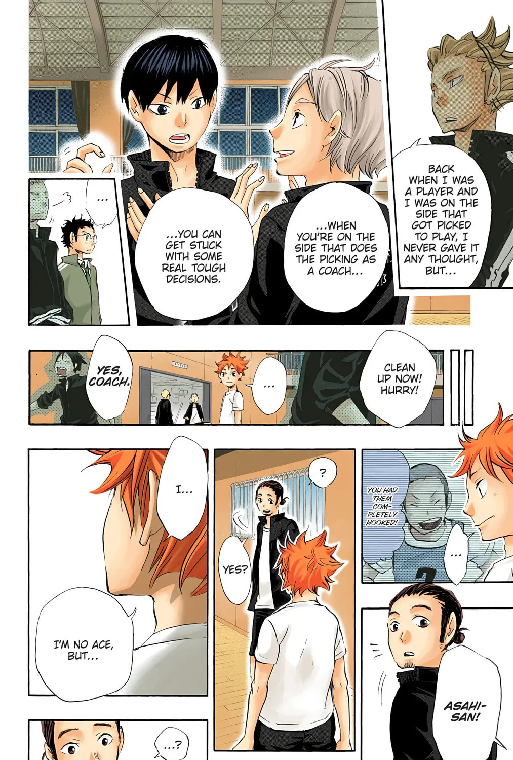 Read Haikyu!! (Official Colored) (Colored) chapter 24 image 20 on Lezhin