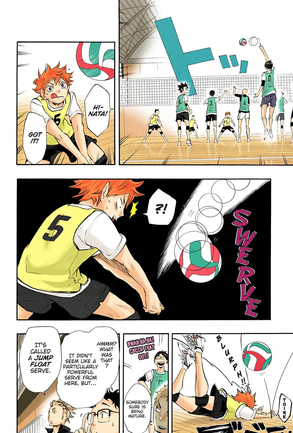 Read Haikyu!! (Official Colored) (Colored) chapter 24 image 6 on Lezhin