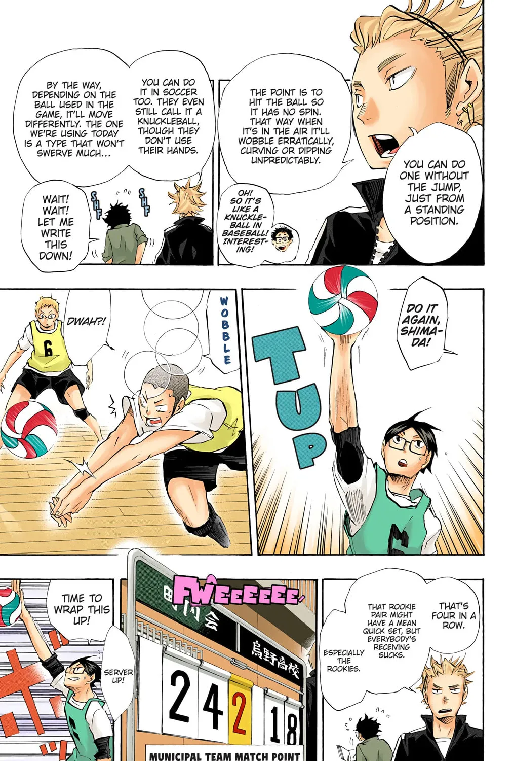 Read Haikyu!! (Official Colored) (Colored) chapter 24 image 8 on Lezhin