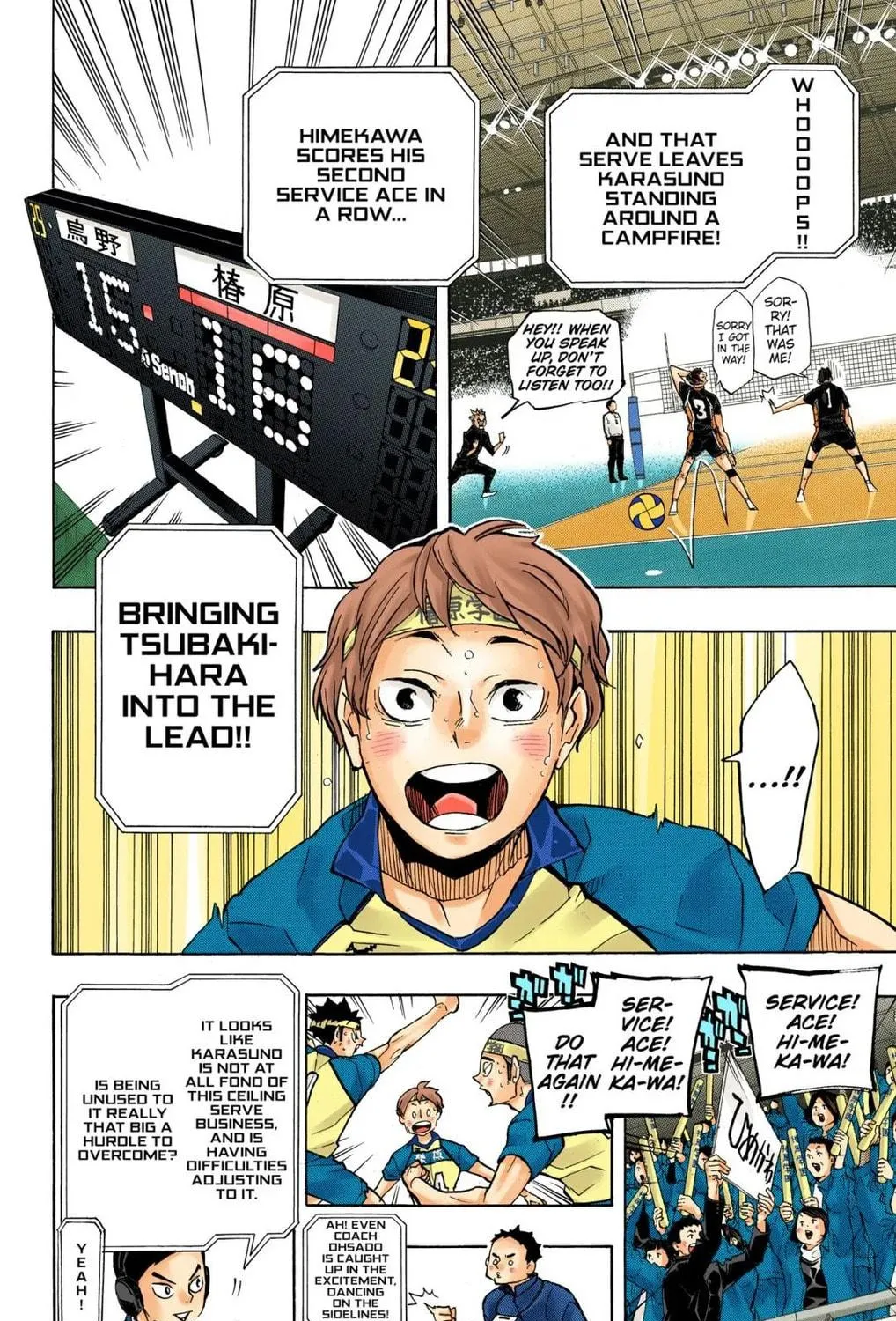 Read Haikyu!! (Official Colored) (Colored) chapter 240 image 10 on Lezhin