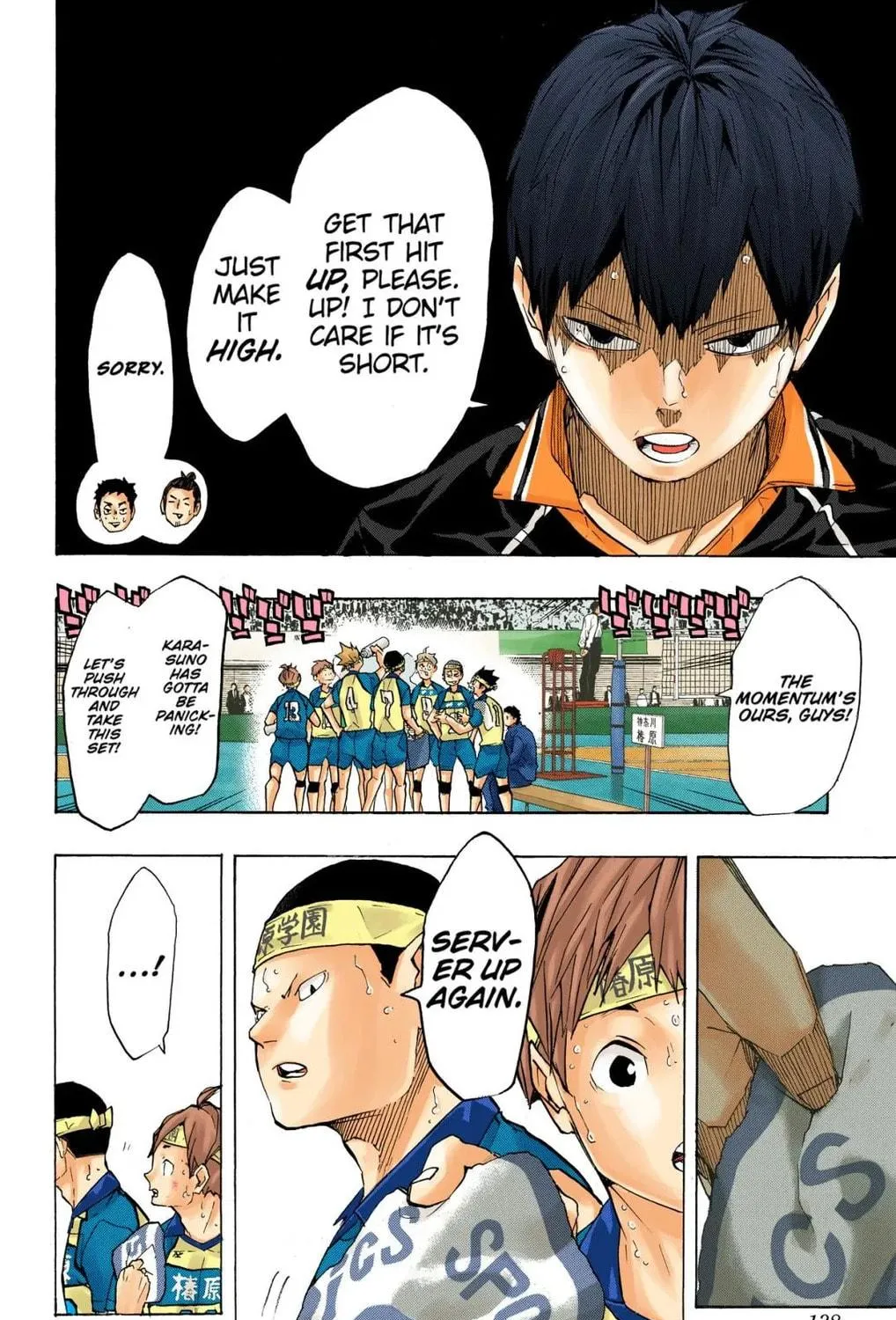 Read Haikyu!! (Official Colored) (Colored) chapter 240 image 22 on Lezhin