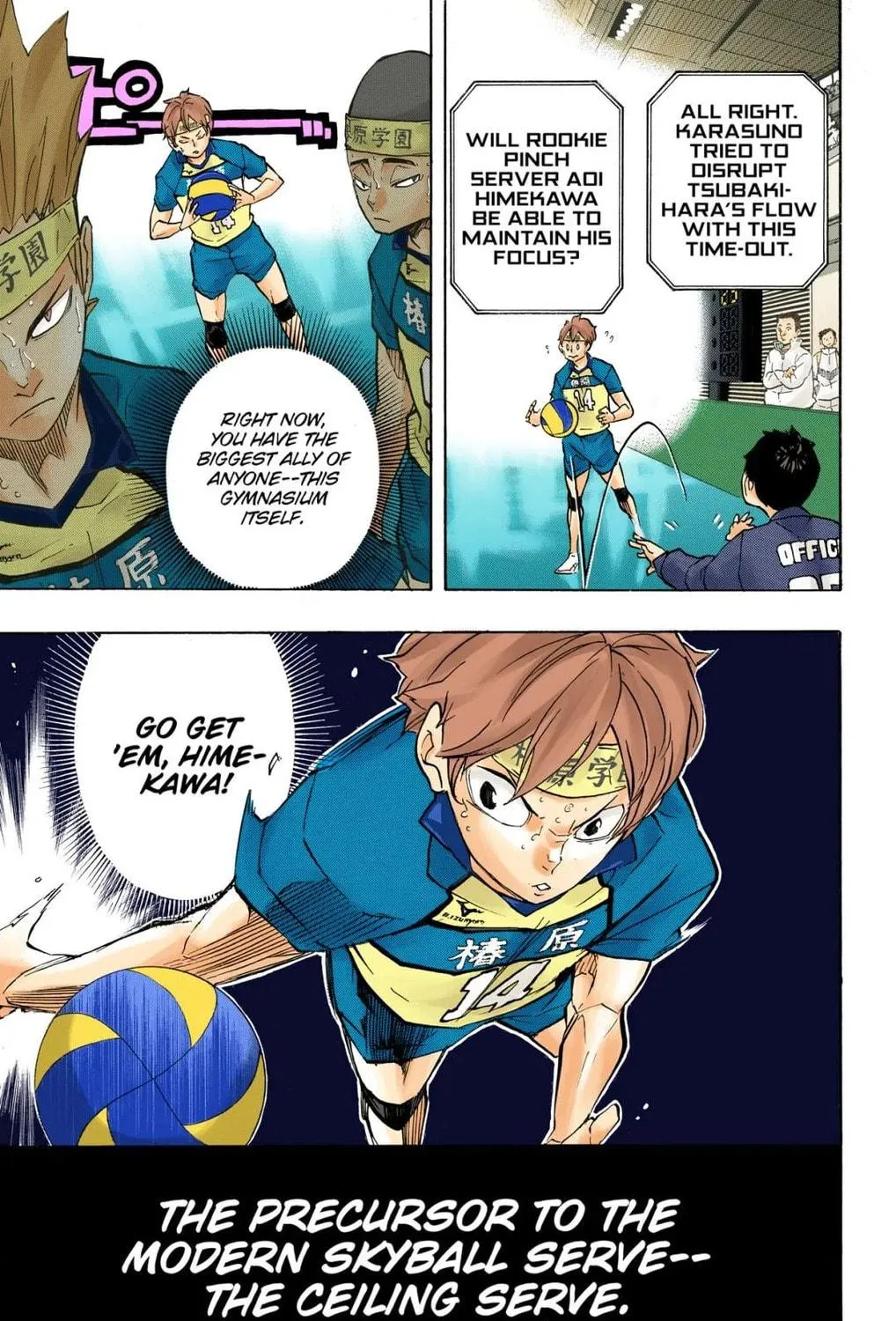 Read Haikyu!! (Official Colored) (Colored) chapter 240 image 4 on Lezhin