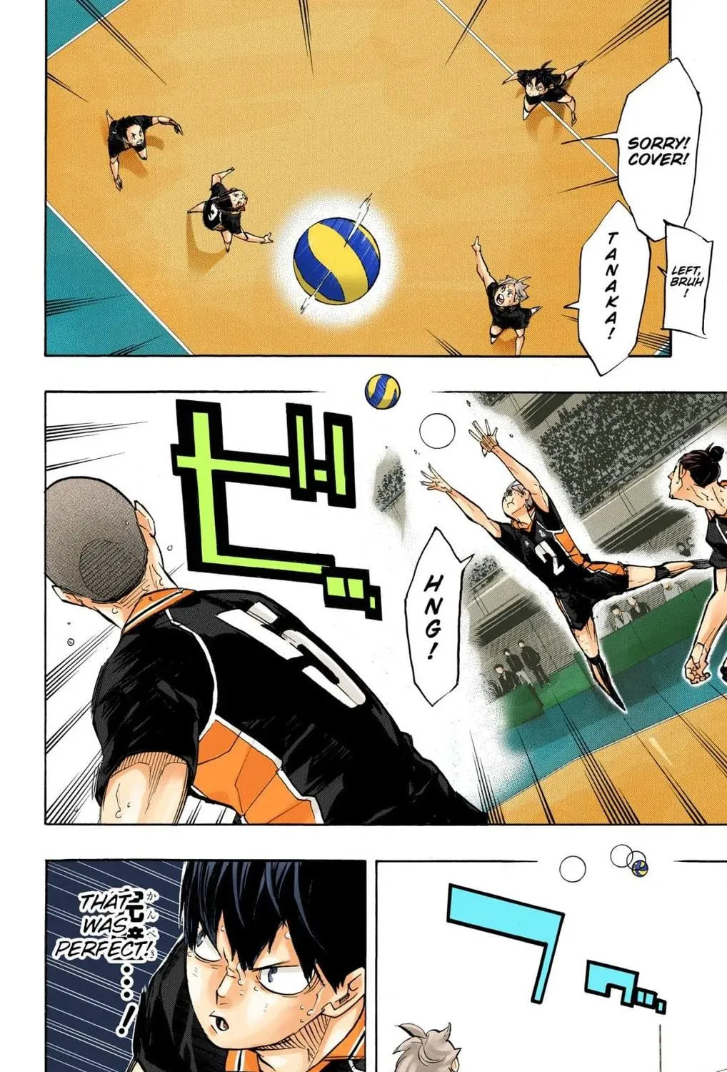 Read Haikyu!! (Official Colored) (Colored) chapter 242 image 10 on Lezhin