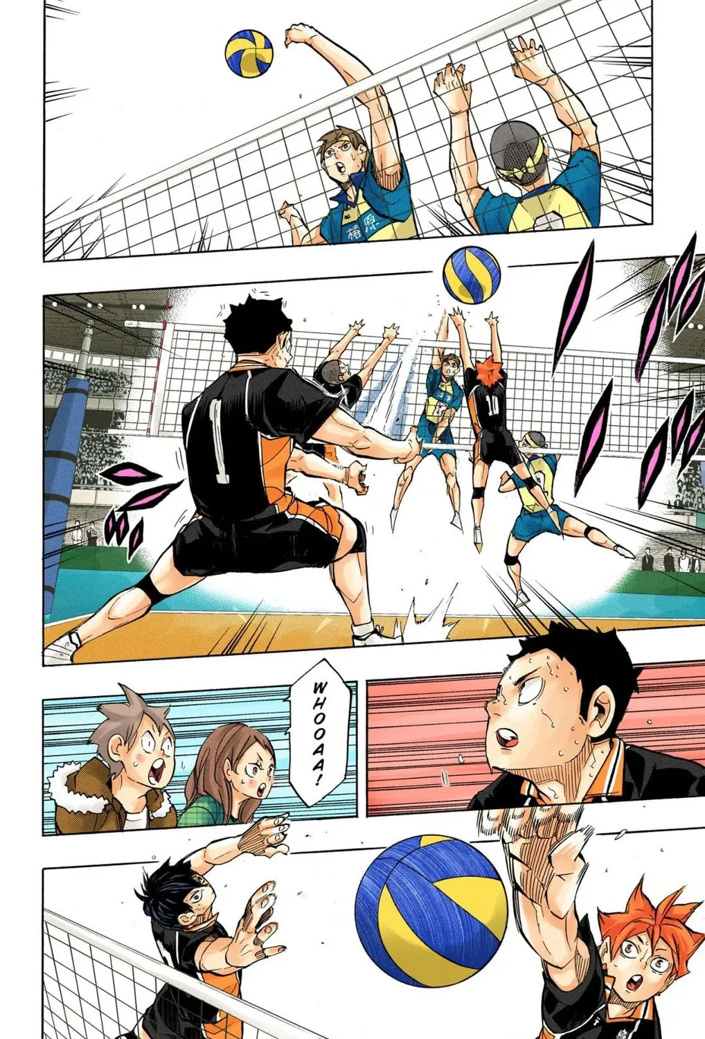 Read Haikyu!! (Official Colored) (Colored) chapter 242 image 14 on Lezhin