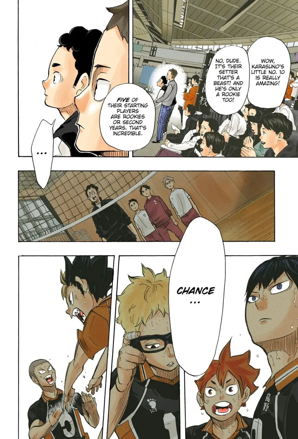 Read Haikyu!! (Official Colored) (Colored) chapter 242 image 30 on Lezhin