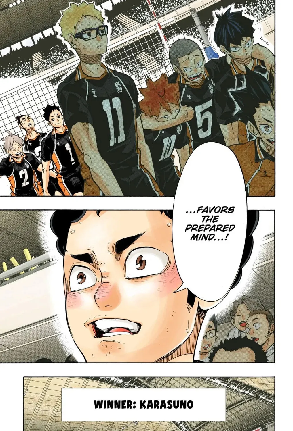 Read Haikyu!! (Official Colored) (Colored) chapter 242 image 32 on Lezhin