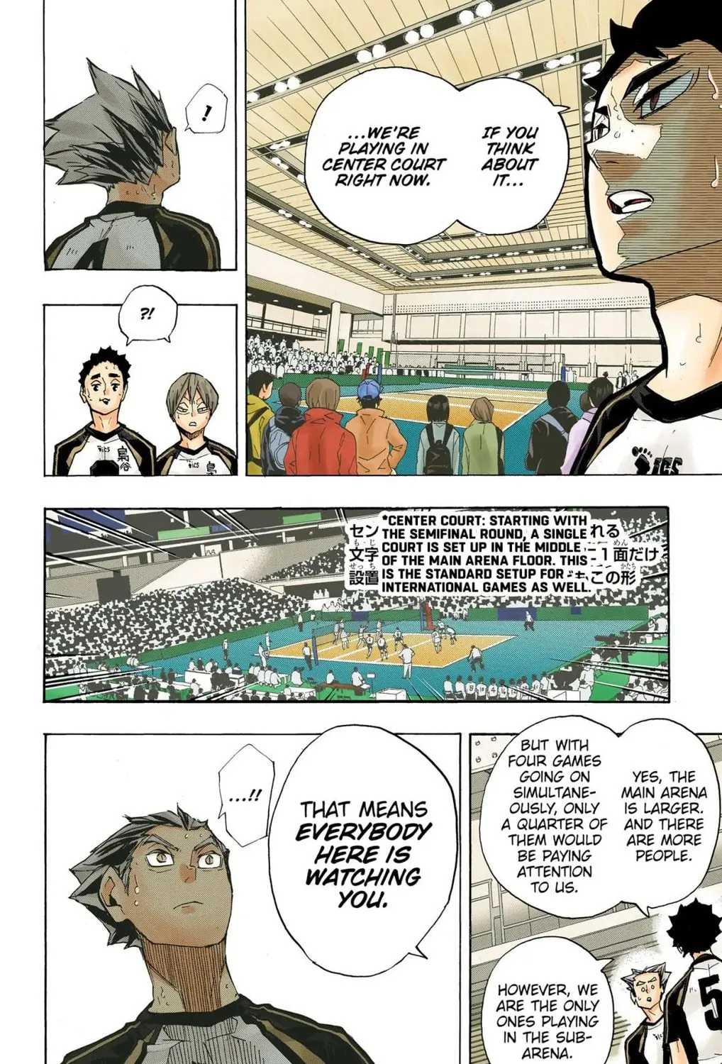Read Haikyu!! (Official Colored) (Colored) chapter 244 image 18 on Lezhin