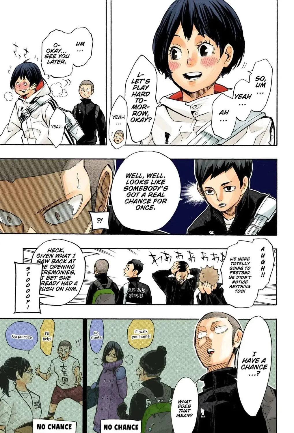 Read Haikyu!! (Official Colored) (Colored) chapter 246 image 10 on Lezhin
