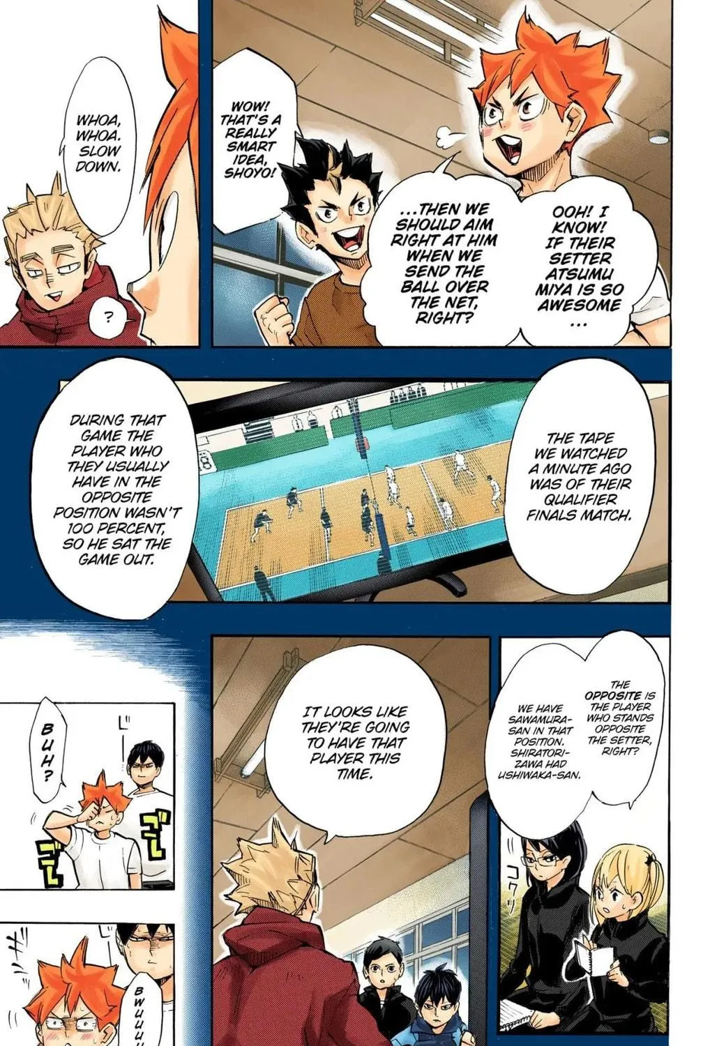 Read Haikyu!! (Official Colored) (Colored) chapter 247 image 28 on Lezhin