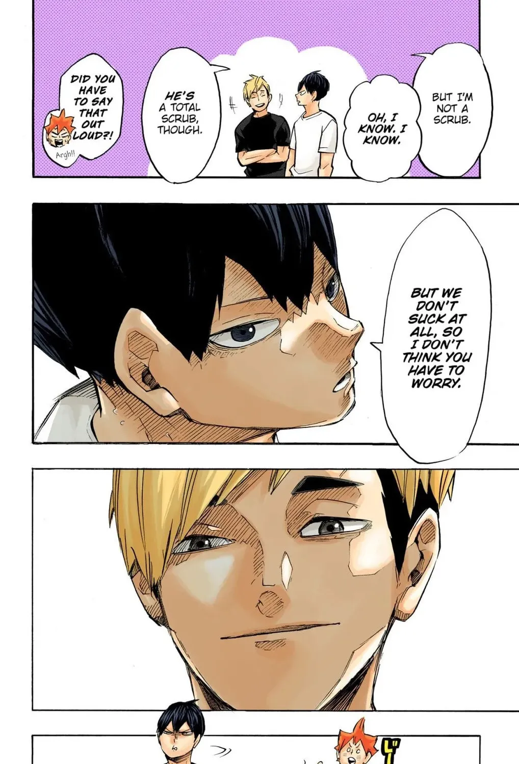 Read Haikyu!! (Official Colored) (Colored) chapter 248 image 18 on Lezhin