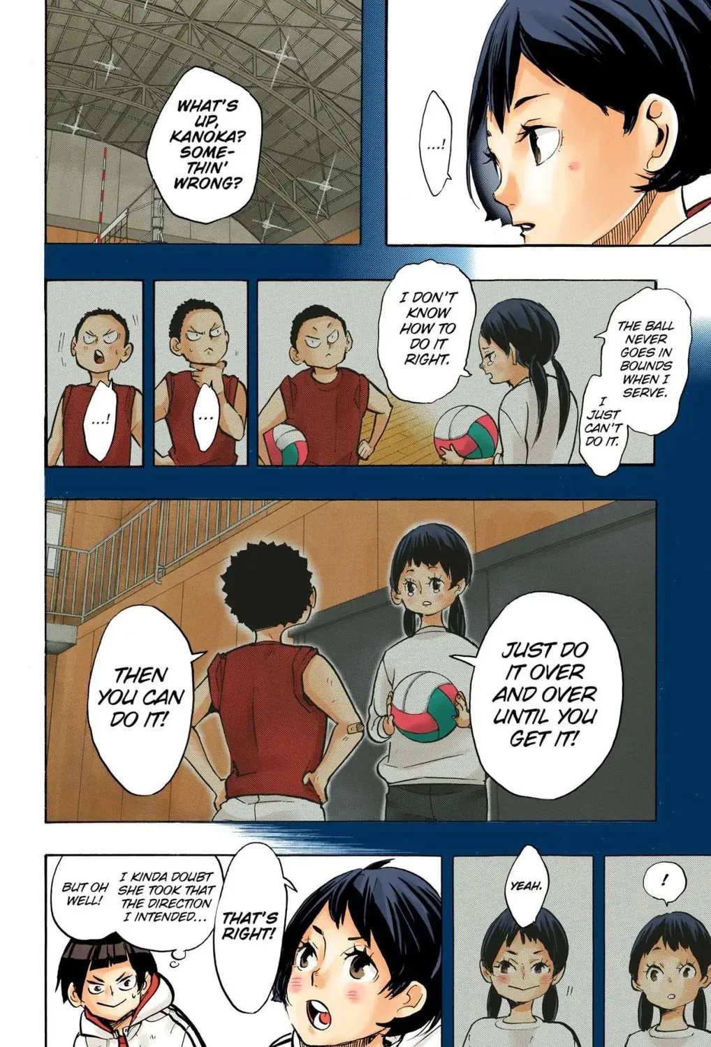 Read Haikyu!! (Official Colored) (Colored) chapter 248 image 6 on Lezhin