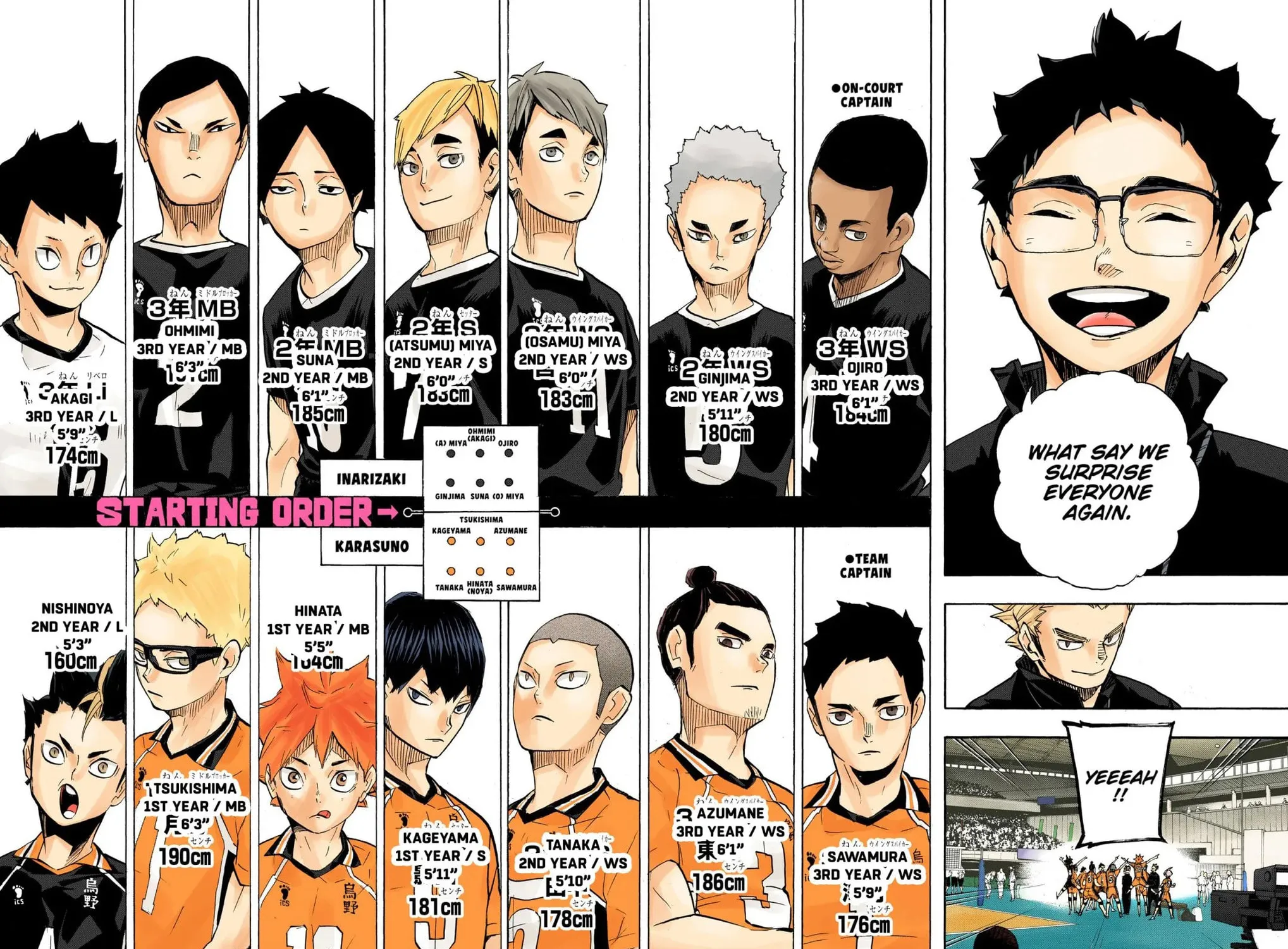 Read Haikyu!! (Official Colored) (Colored) chapter 249 image 10 on Lezhin