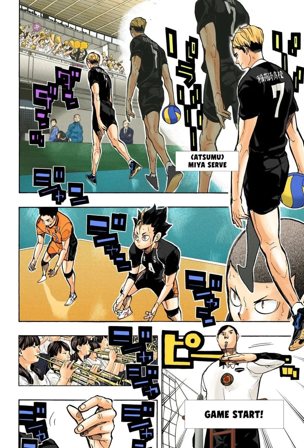 Read Haikyu!! (Official Colored) (Colored) chapter 249 image 12 on Lezhin