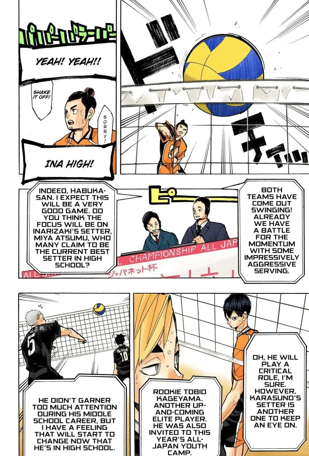 Read Haikyu!! (Official Colored) (Colored) chapter 249 image 28 on Lezhin