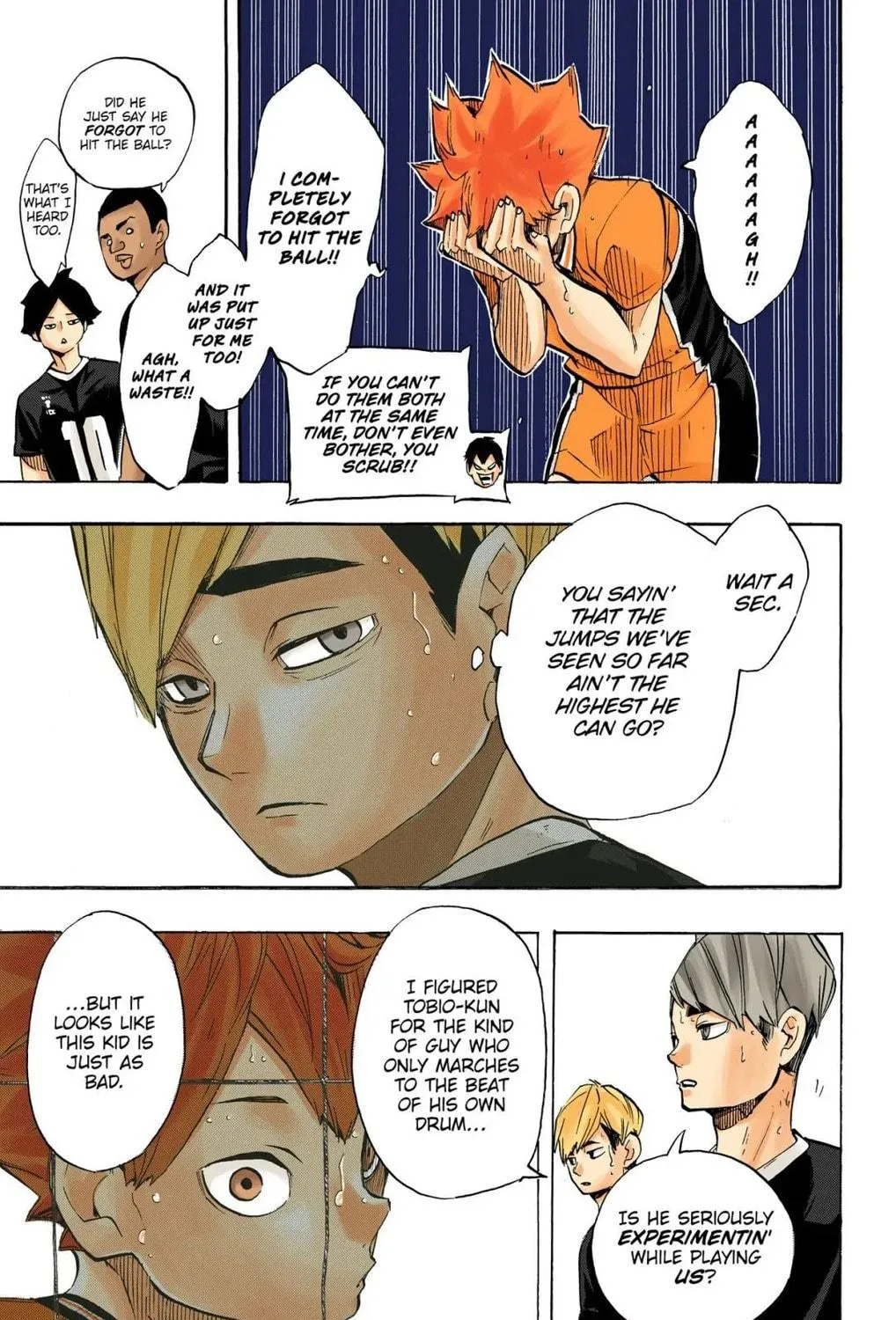 Read Haikyu!! (Official Colored) (Colored) chapter 249 image 34 on Lezhin