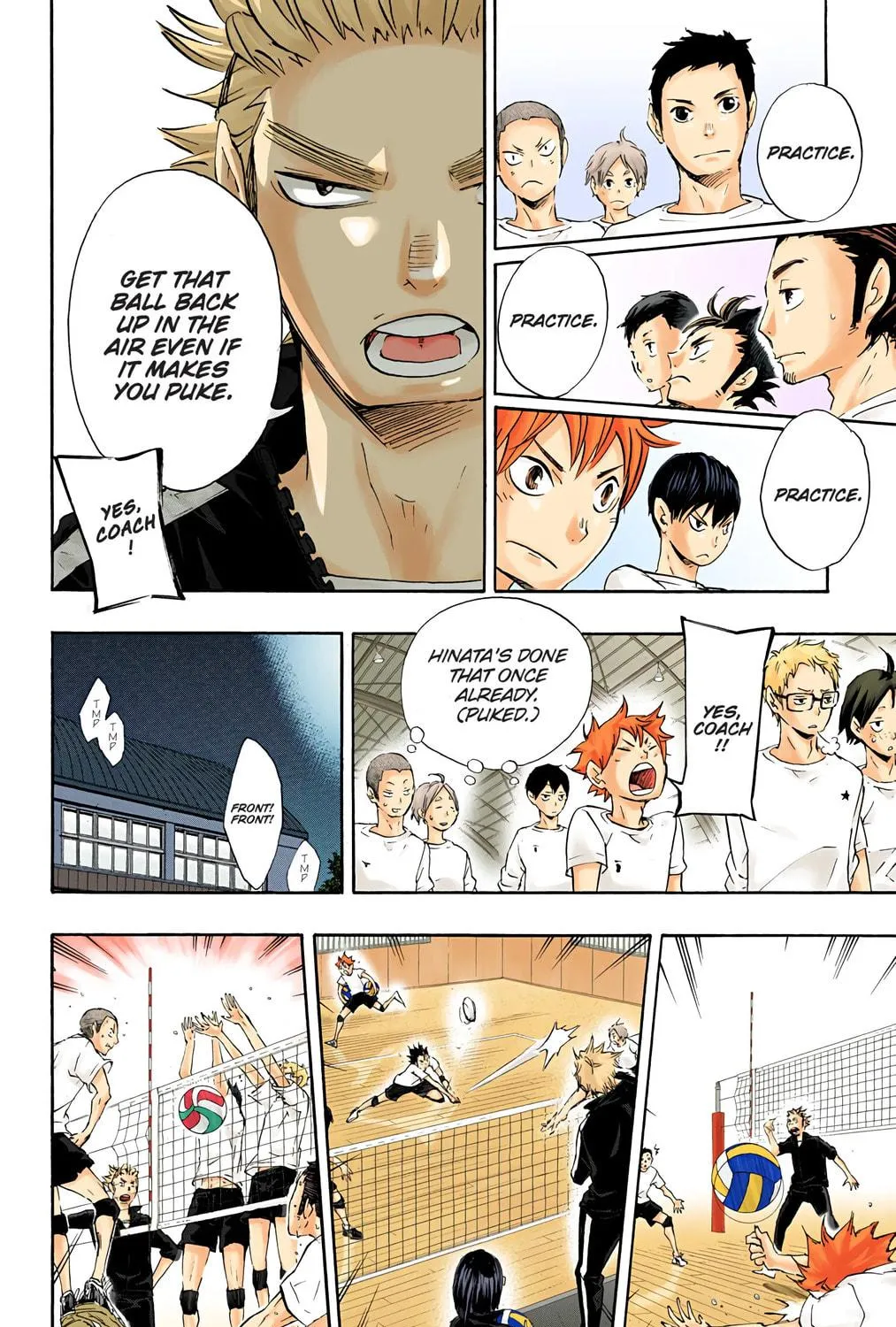 Read Haikyu!! (Official Colored) (Colored) chapter 25 image 10 on Lezhin