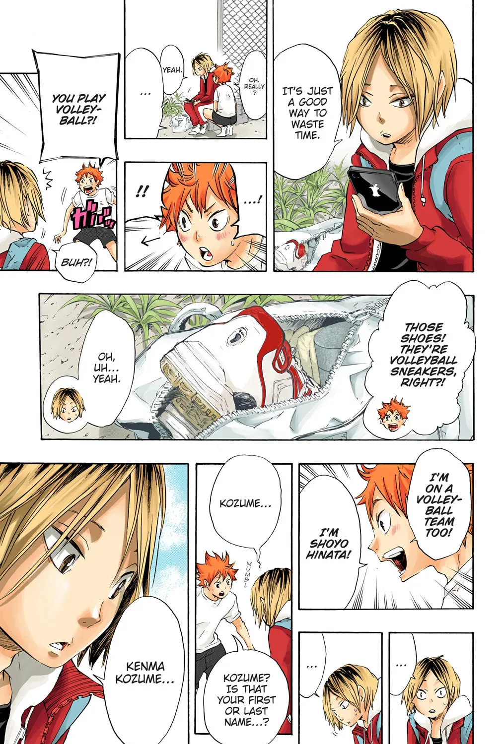 Read Haikyu!! (Official Colored) (Colored) chapter 25 image 24 on Lezhin