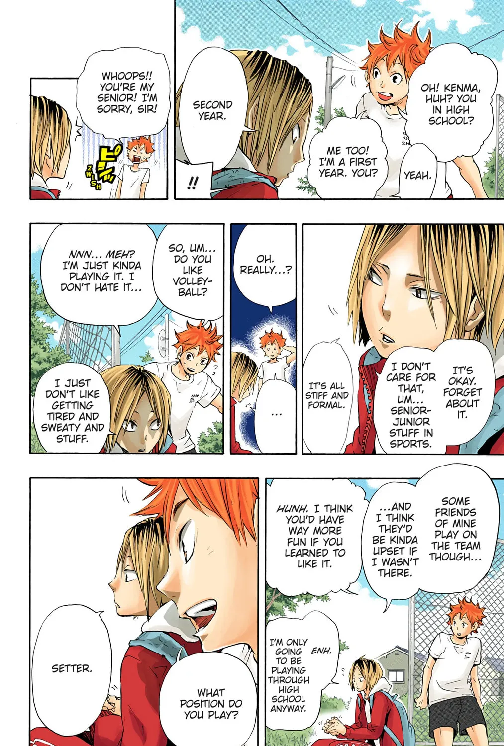 Read Haikyu!! (Official Colored) (Colored) chapter 25 image 26 on Lezhin