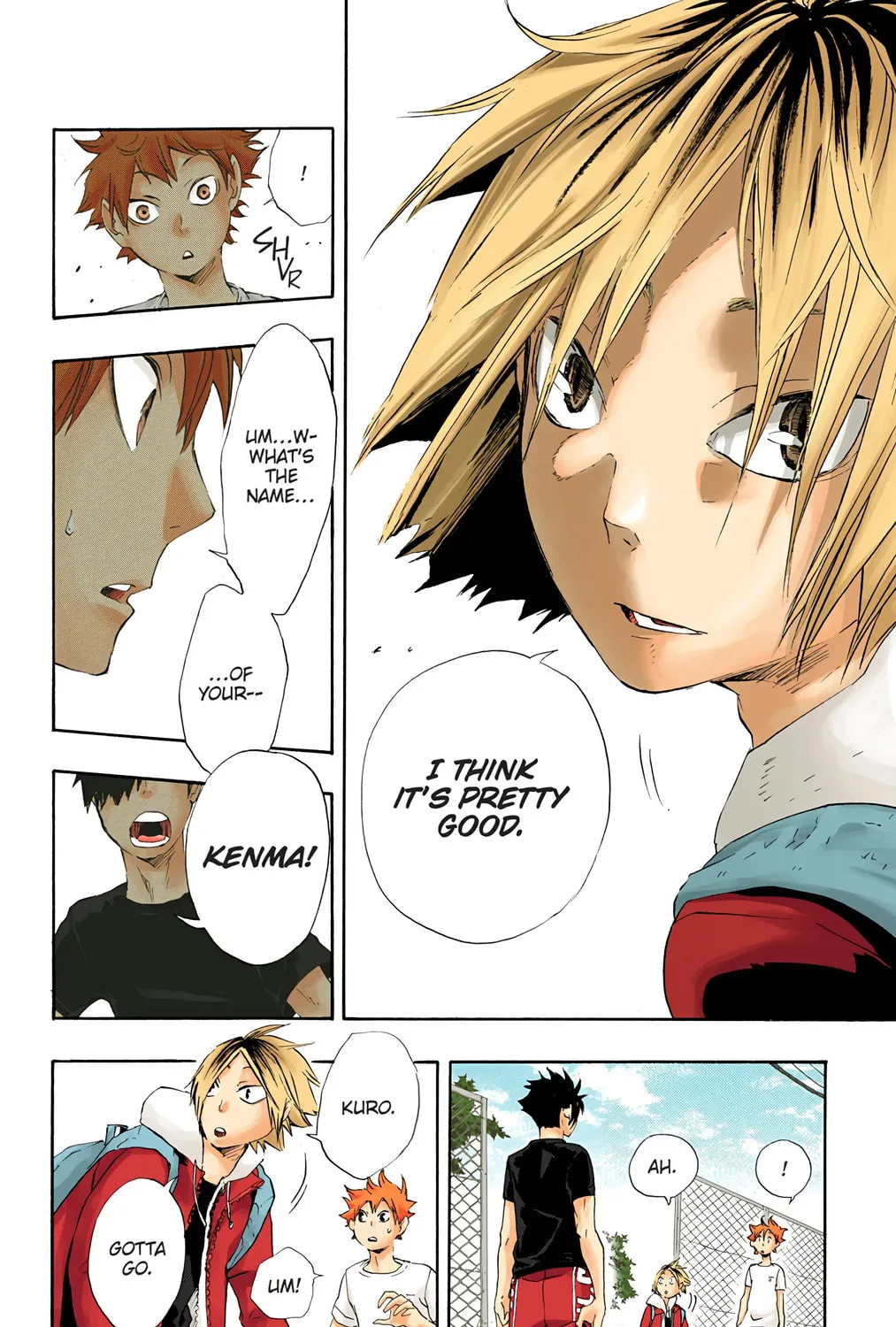 Read Haikyu!! (Official Colored) (Colored) chapter 25 image 30 on Lezhin