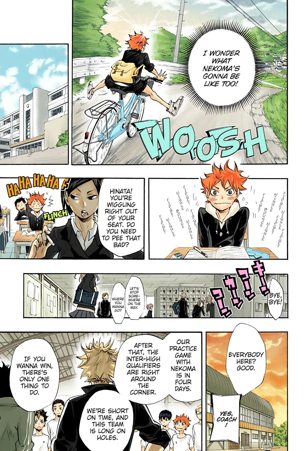 Read Haikyu!! (Official Colored) (Colored) chapter 25 image 8 on Lezhin