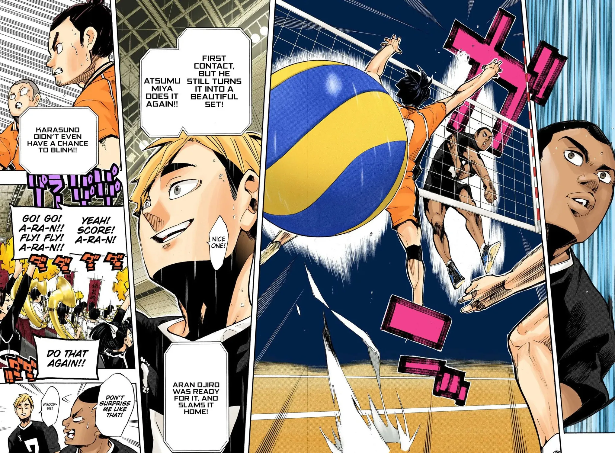 Read Haikyu!! (Official Colored) (Colored) chapter 250 image 14 on Lezhin