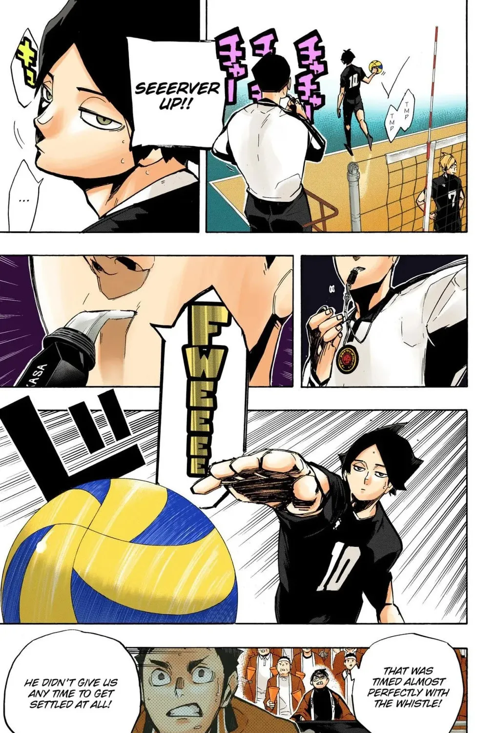 Read Haikyu!! (Official Colored) (Colored) chapter 250 image 18 on Lezhin