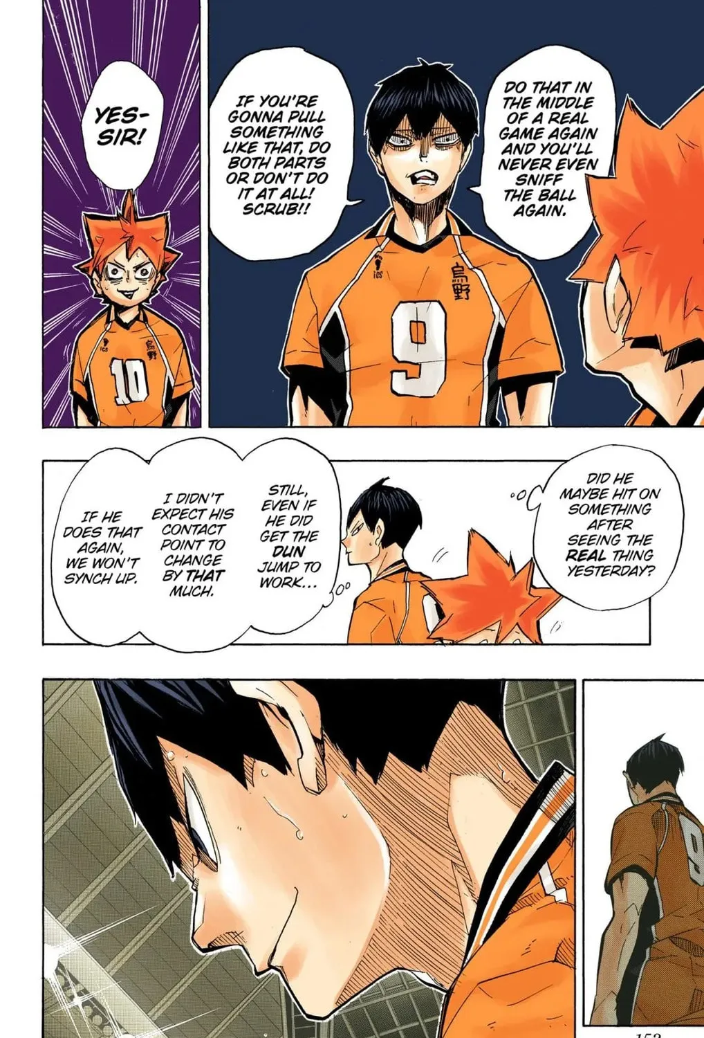 Read Haikyu!! (Official Colored) (Colored) chapter 250 image 6 on Lezhin