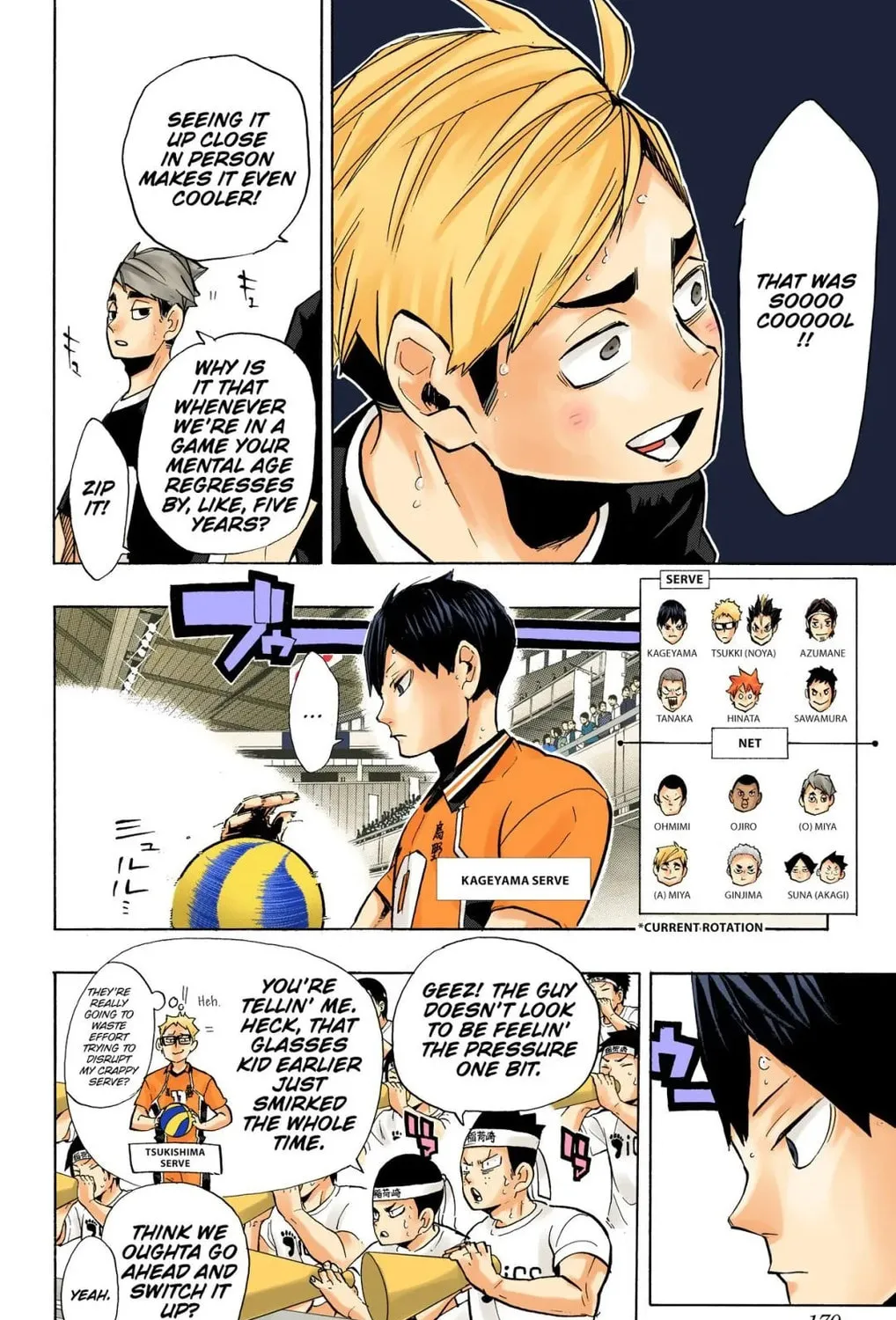 Read Haikyu!! (Official Colored) (Colored) chapter 251 image 2 on Lezhin