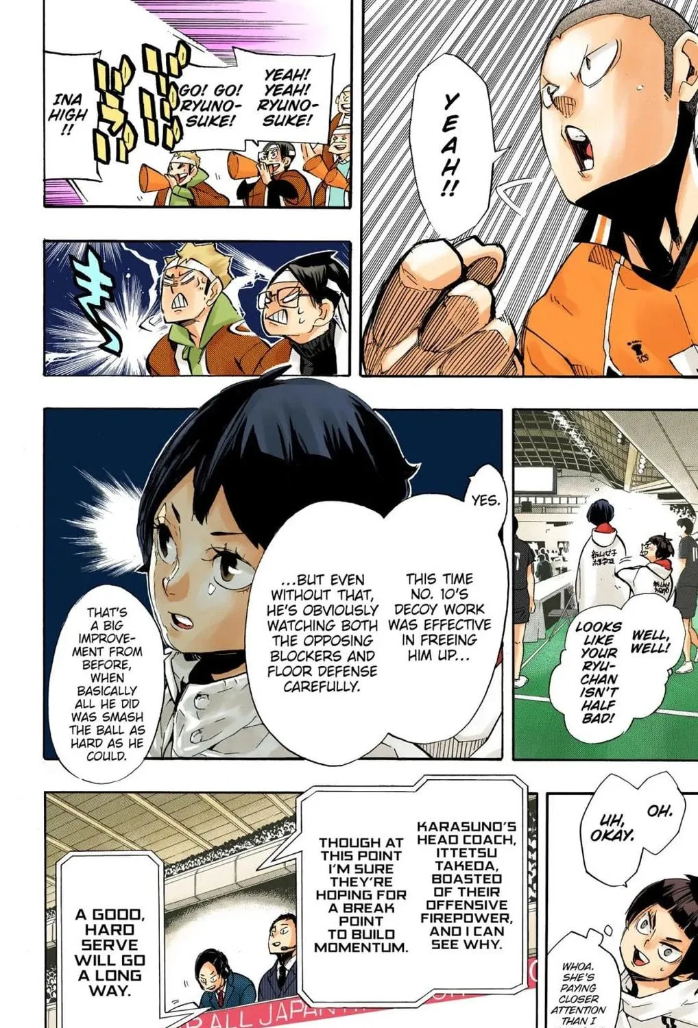 Read Haikyu!! (Official Colored) (Colored) chapter 251 image 22 on Lezhin