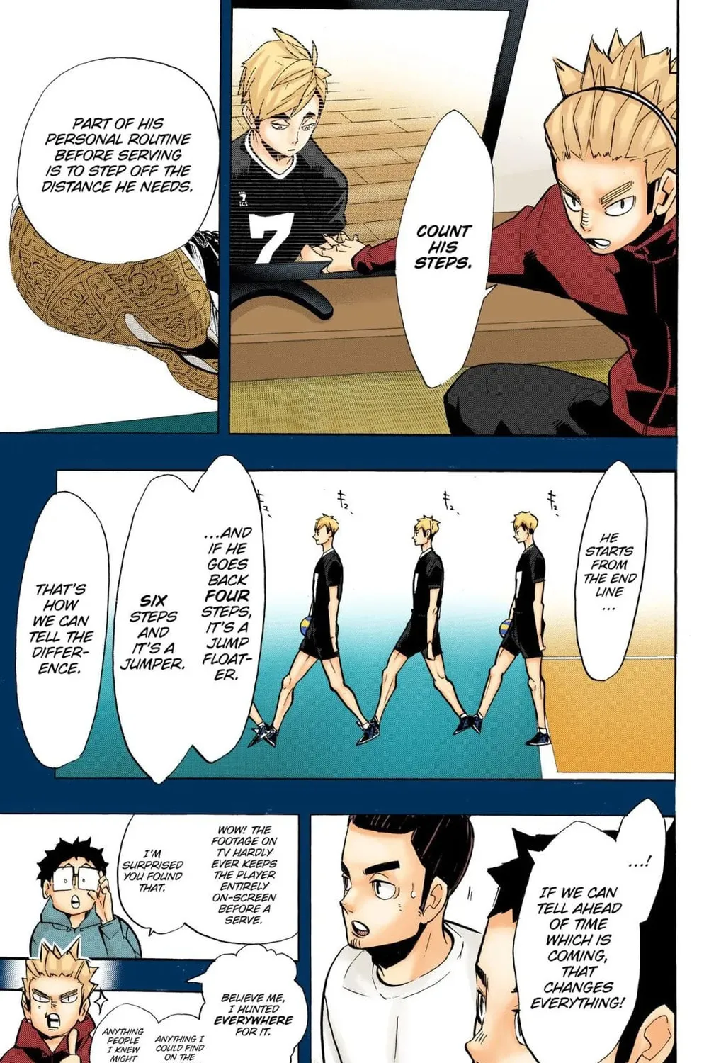 Read Haikyu!! (Official Colored) (Colored) chapter 253 image 12 on Lezhin