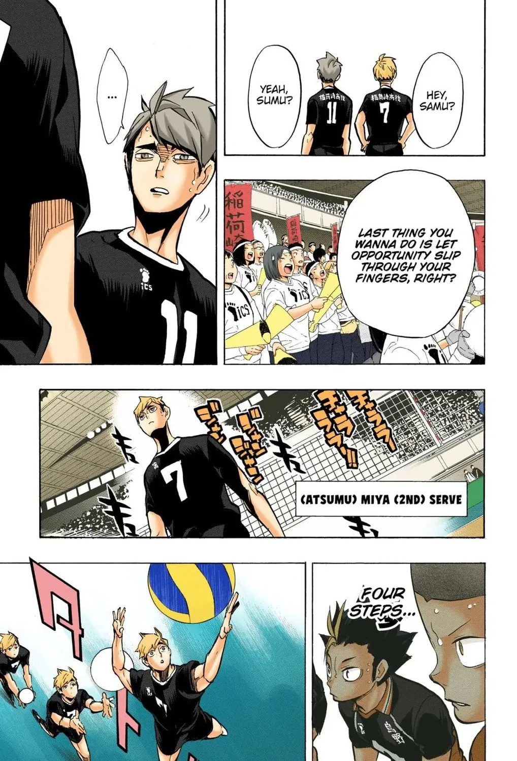 Read Haikyu!! (Official Colored) (Colored) chapter 253 image 24 on Lezhin