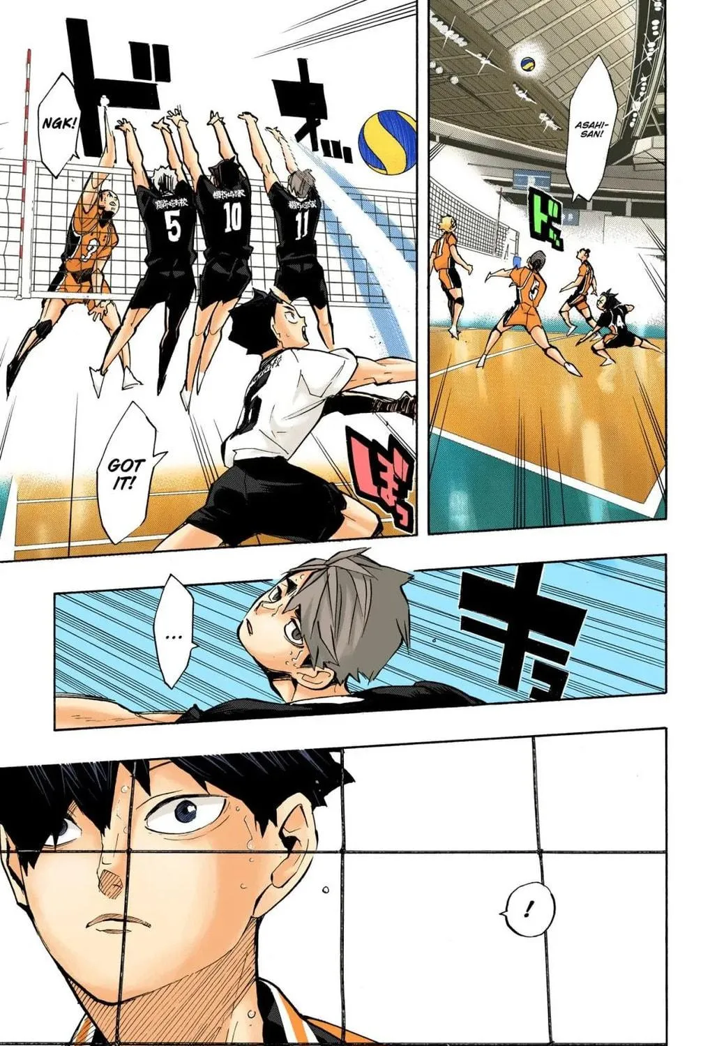 Read Haikyu!! (Official Colored) (Colored) chapter 253 image 28 on Lezhin