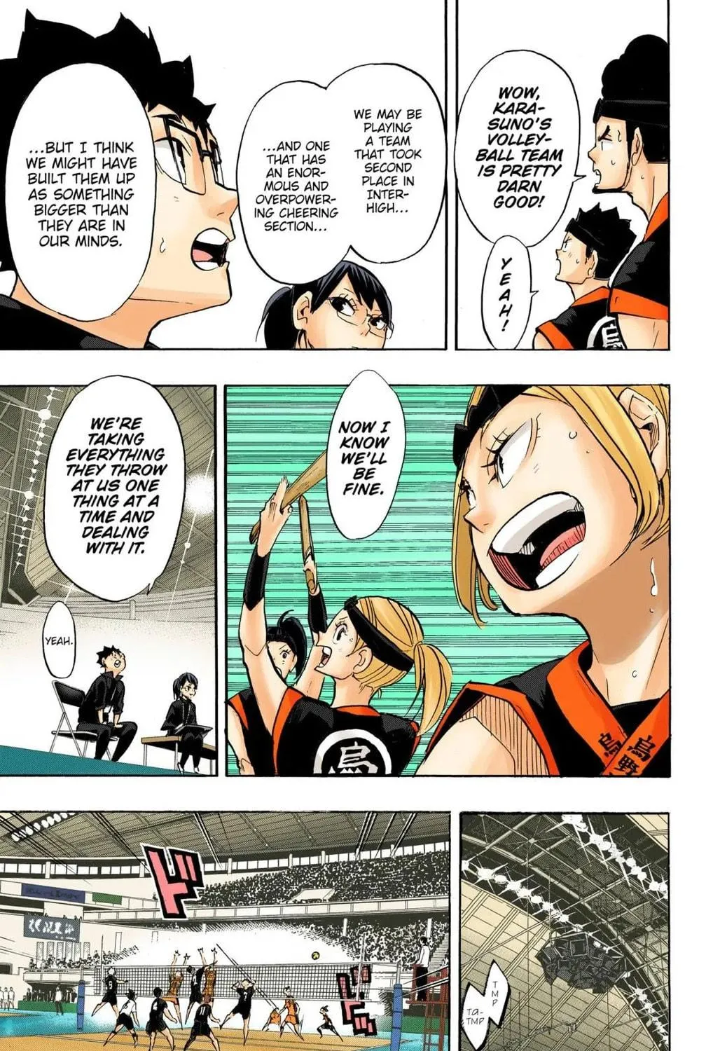 Read Haikyu!! (Official Colored) (Colored) chapter 253 image 4 on Lezhin