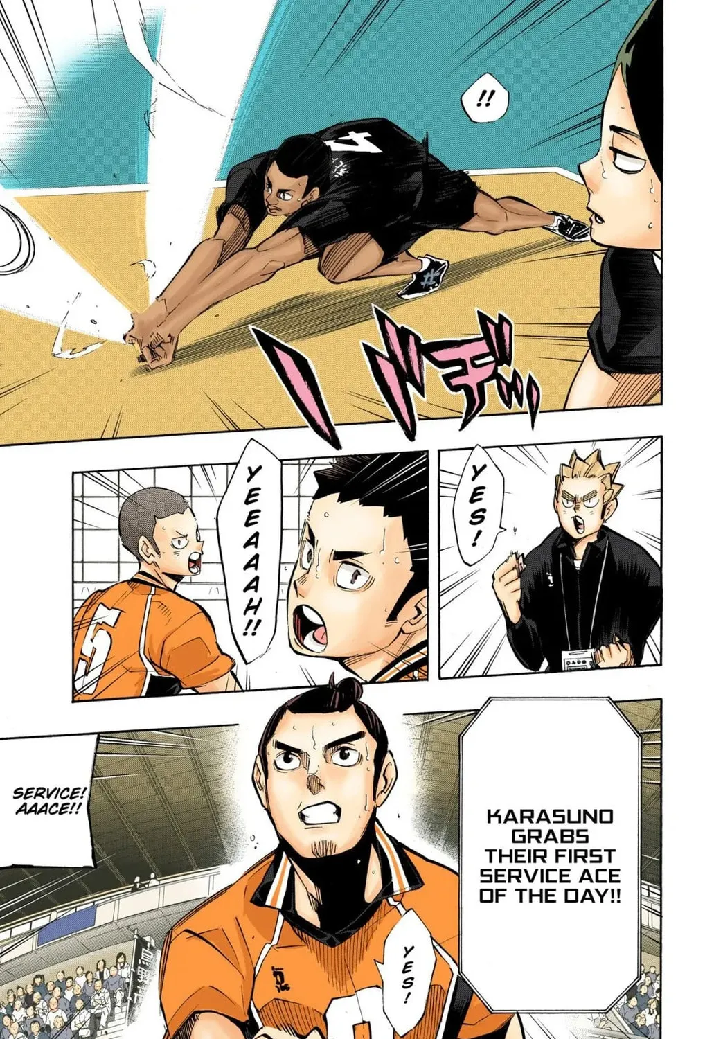 Read Haikyu!! (Official Colored) (Colored) chapter 254 image 17 on Lezhin