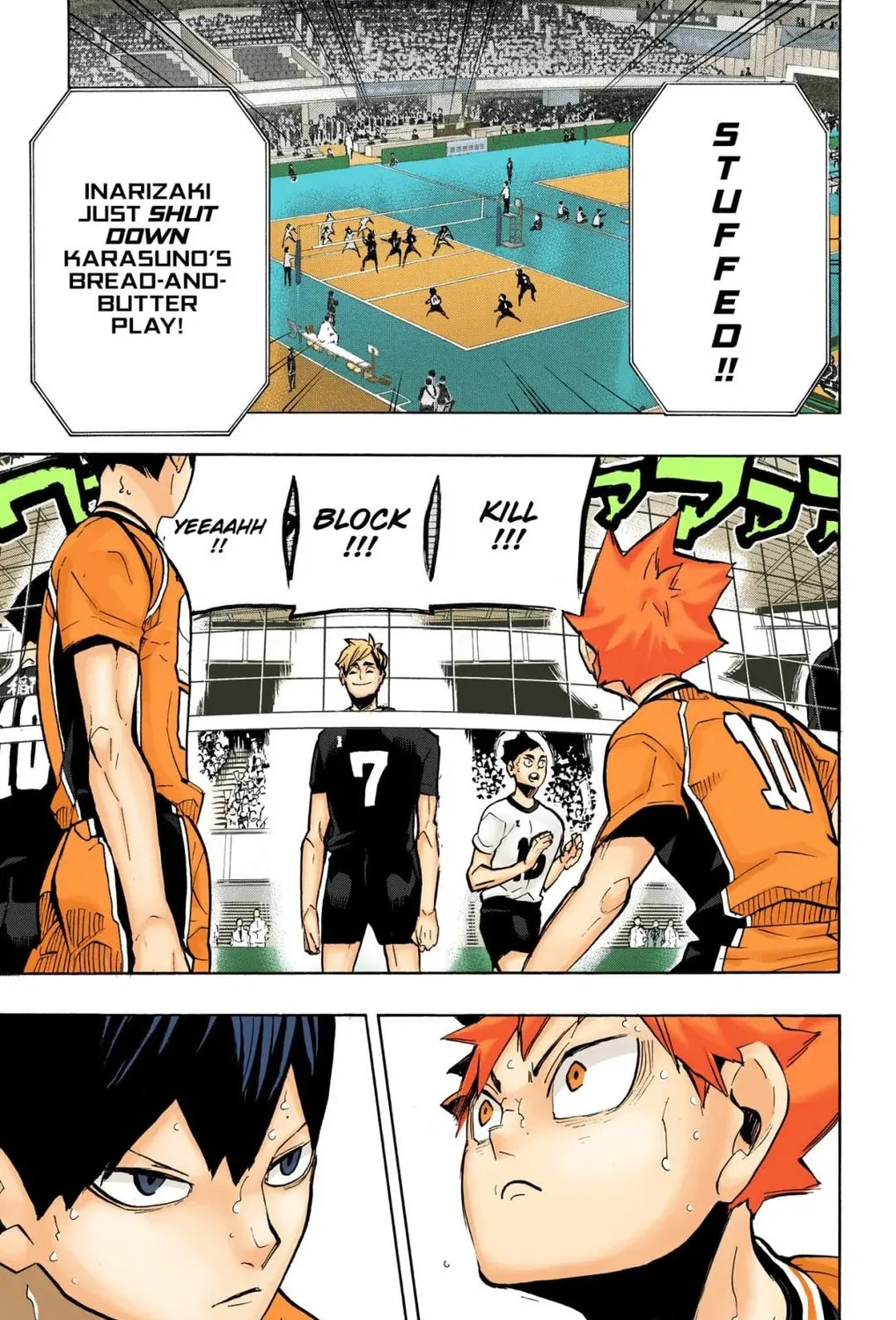 Read Haikyu!! (Official Colored) (Colored) chapter 254 image 37 on Lezhin