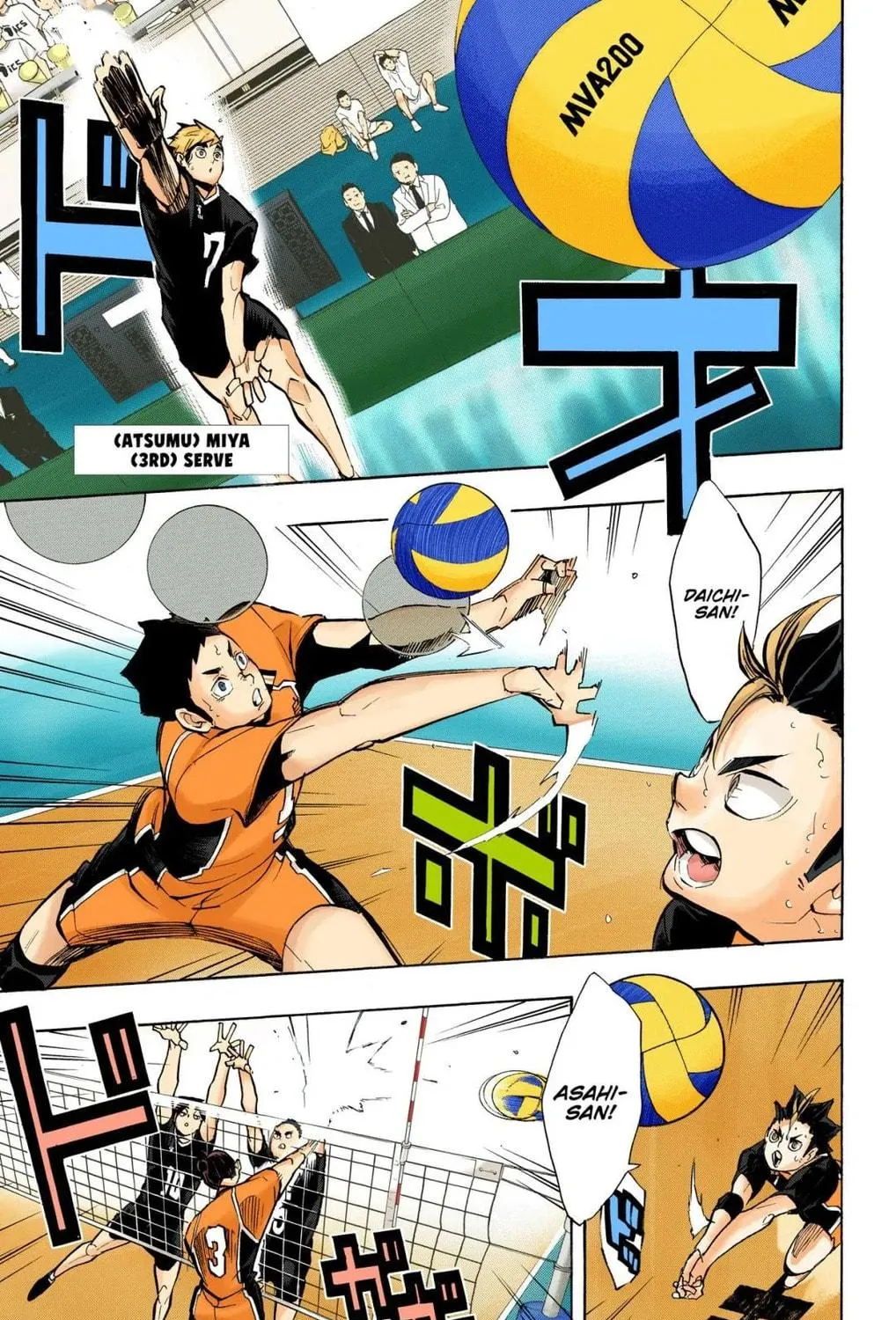 Read Haikyu!! (Official Colored) (Colored) chapter 254 image 9 on Lezhin