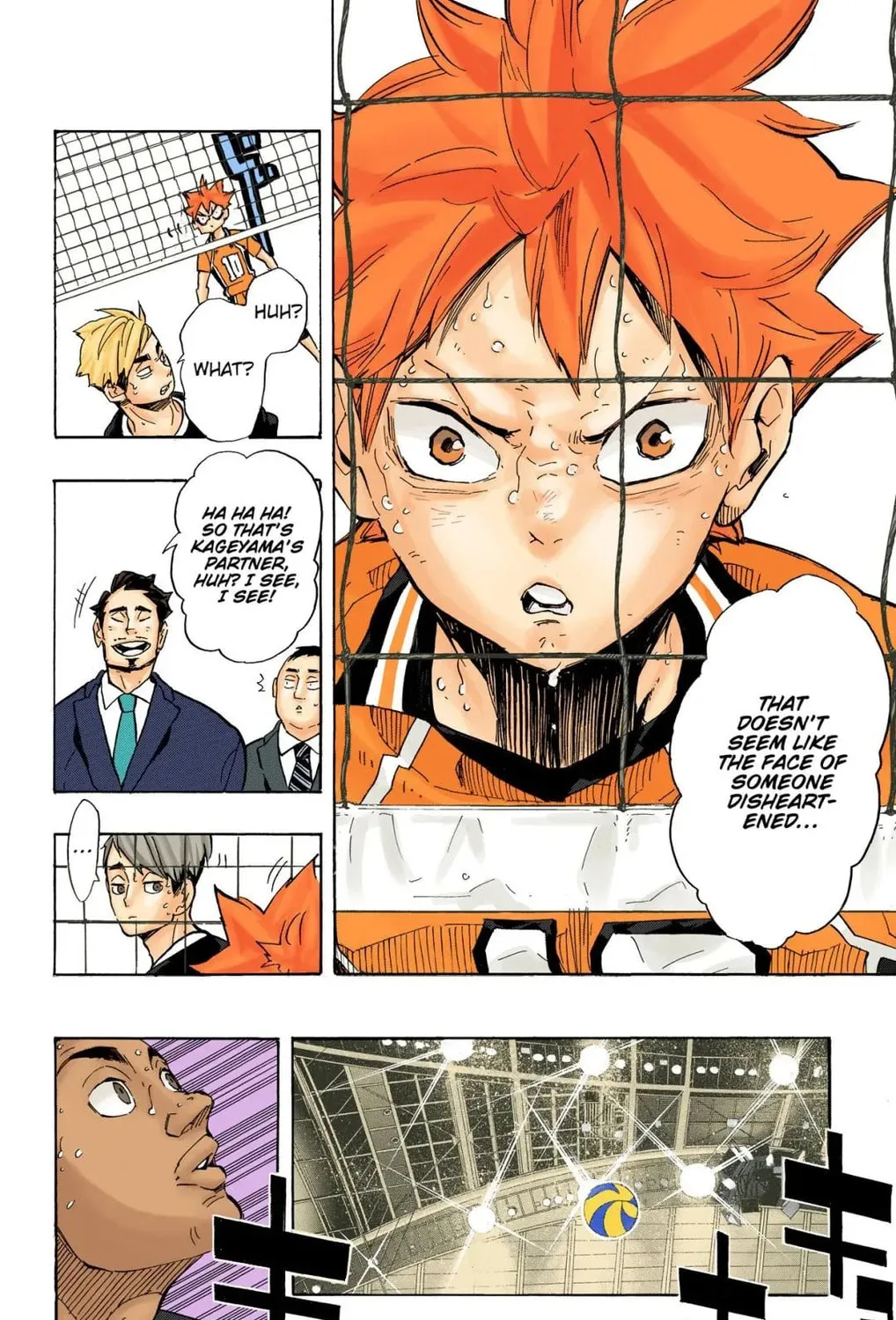 Read Haikyu!! (Official Colored) (Colored) chapter 255 image 14 on Lezhin