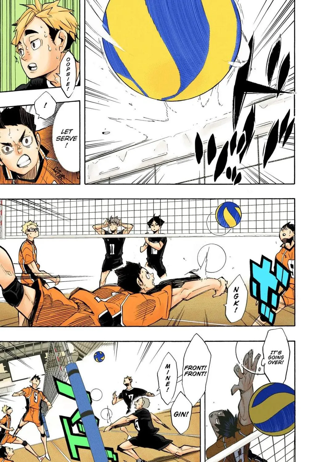 Read Haikyu!! (Official Colored) (Colored) chapter 255 image 28 on Lezhin