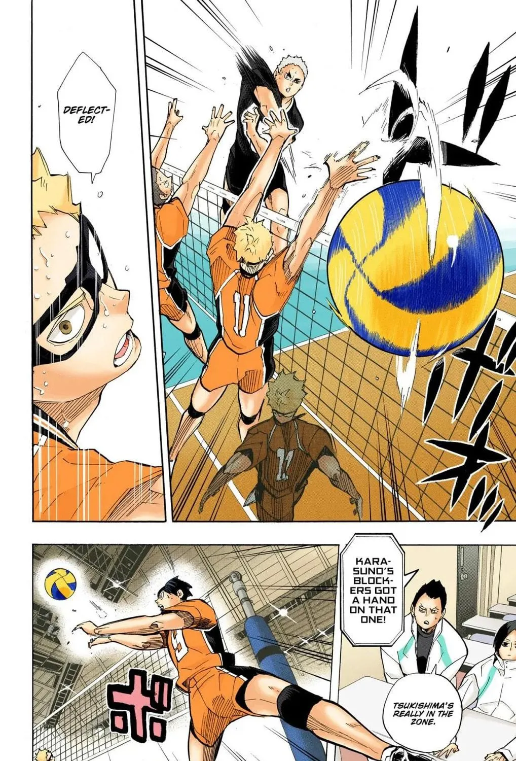 Read Haikyu!! (Official Colored) (Colored) chapter 256 image 10 on Lezhin